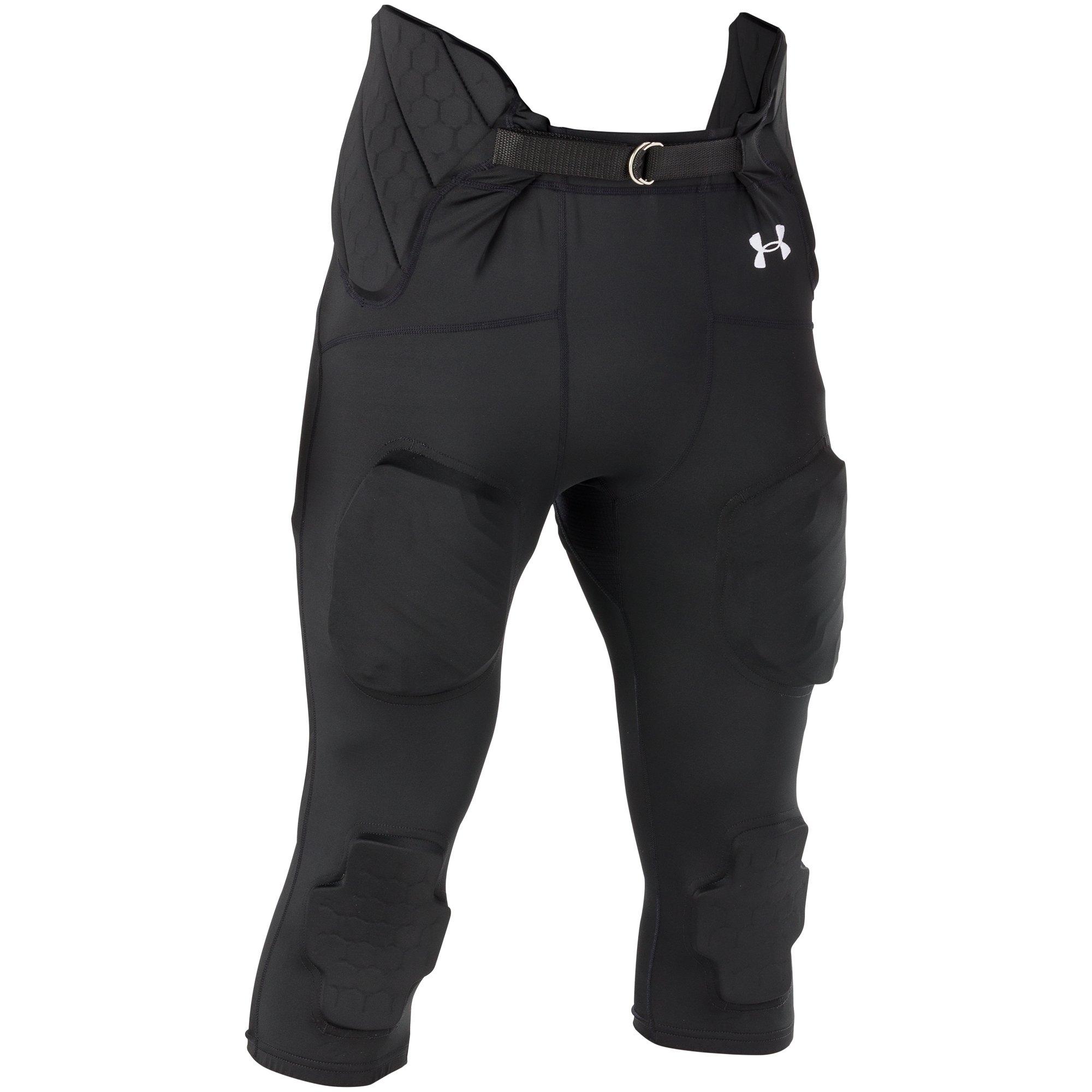 Under Armour Big Boys' Gameday Integrated Football Pants - Black - BLACK