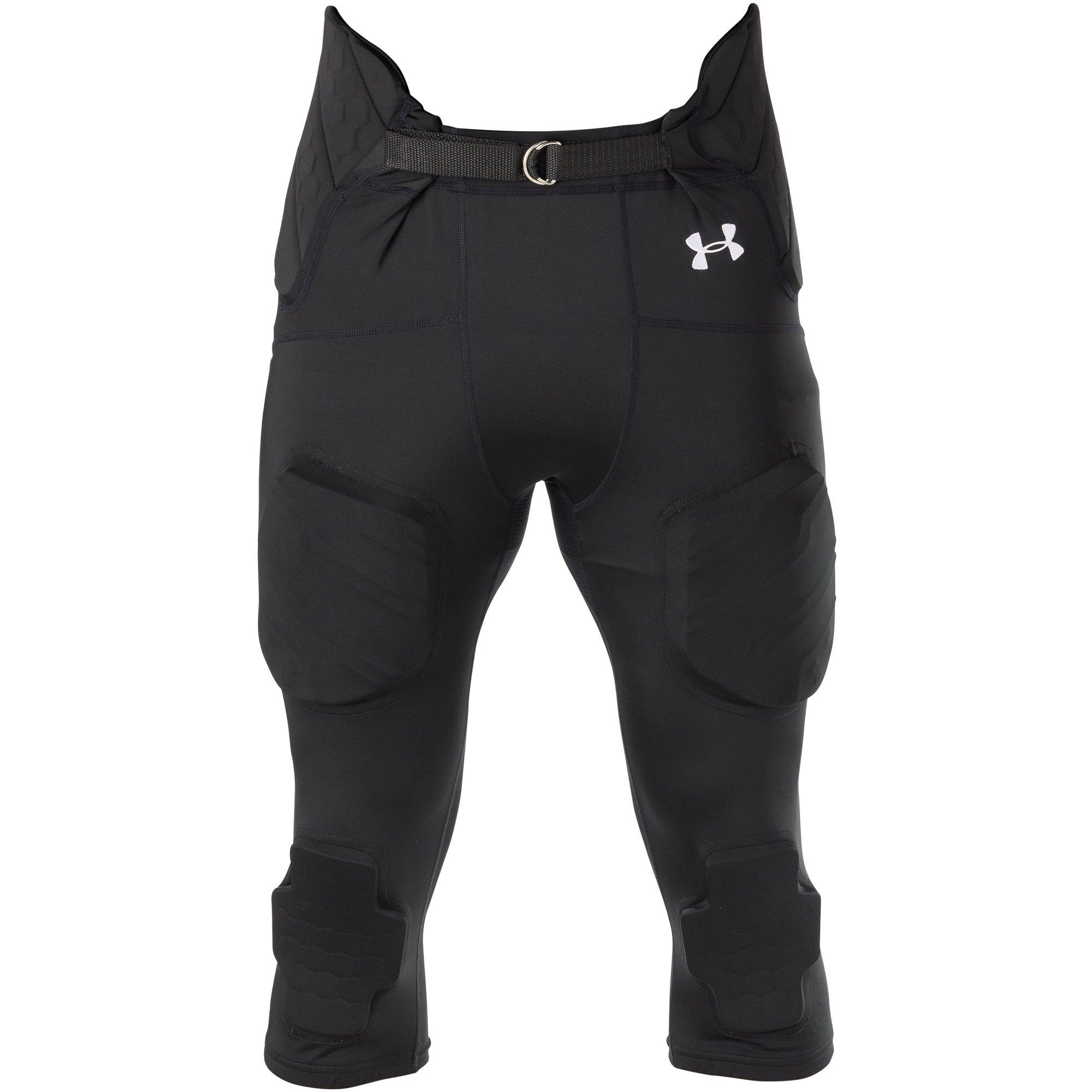 Under Armour Big Boys' Gameday Integrated Football Pants - Black - BLACK
