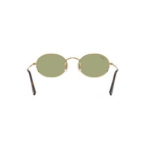 Ray-Ban Oval Flat Lenses Green Sunglasses - Arista