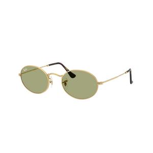 Ray-Ban Oval Flat Lenses Green Sunglasses - Arista
