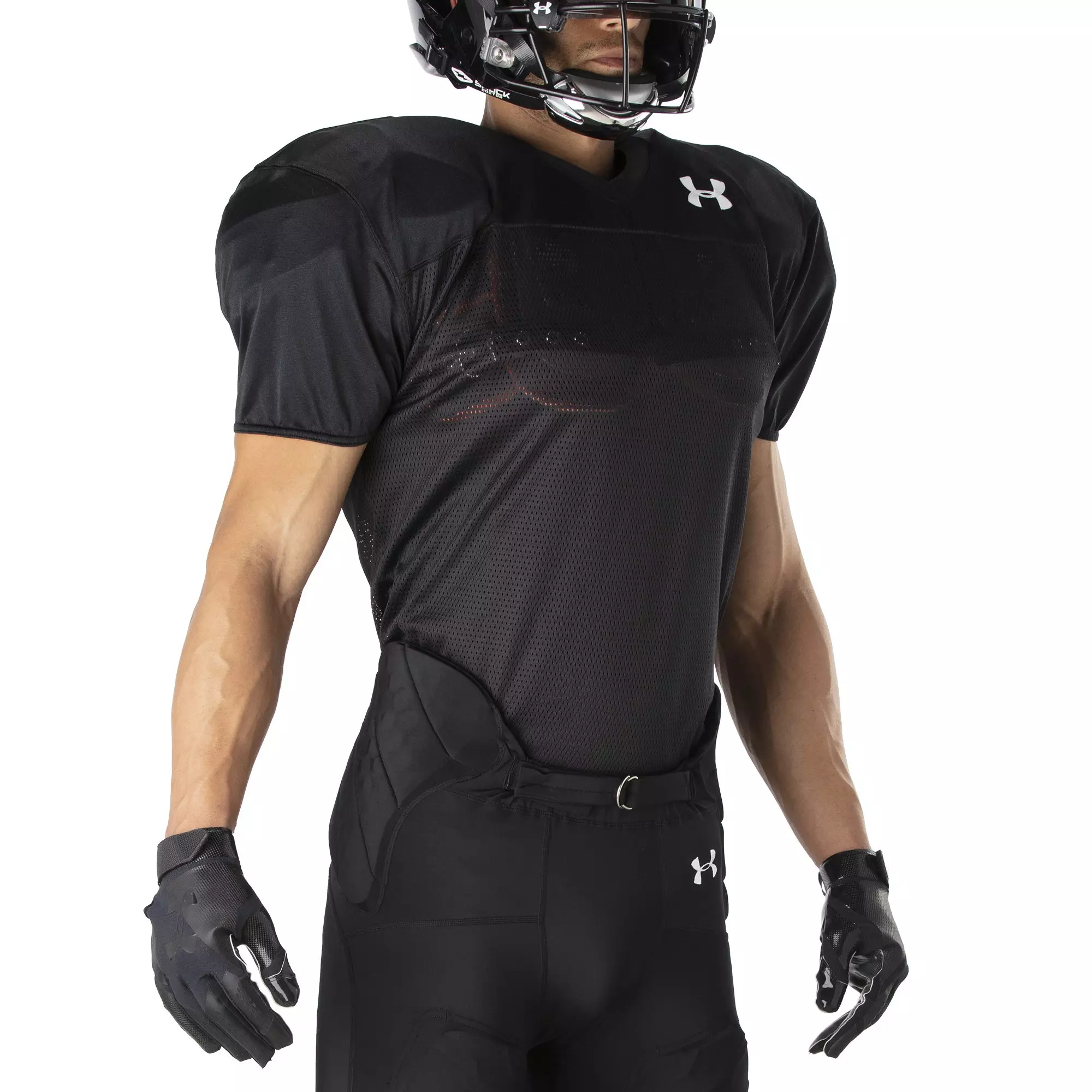 Under Armour Men's Practice Jersey - Black - BLACK