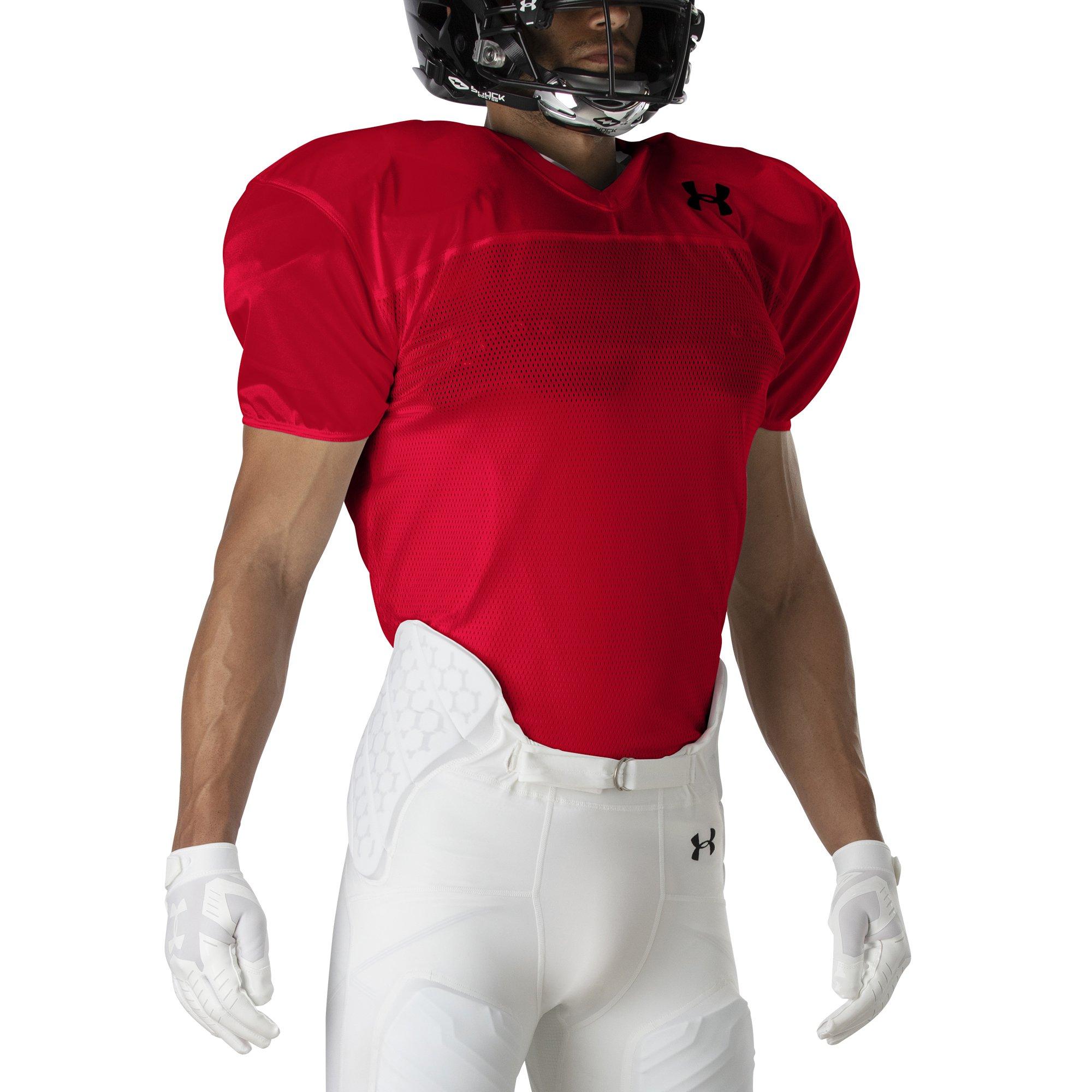 Under Armour Men's Practice Jersey - Red - RED