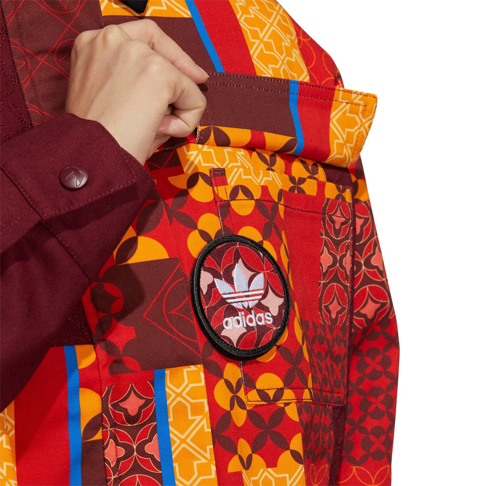 adidas Originals Women's CNY Jacket - Red - Hibbett | City Gear