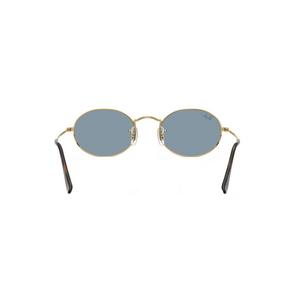 Ray-Ban Oval Flat Lenses Light Blue Sunglasses - Arista