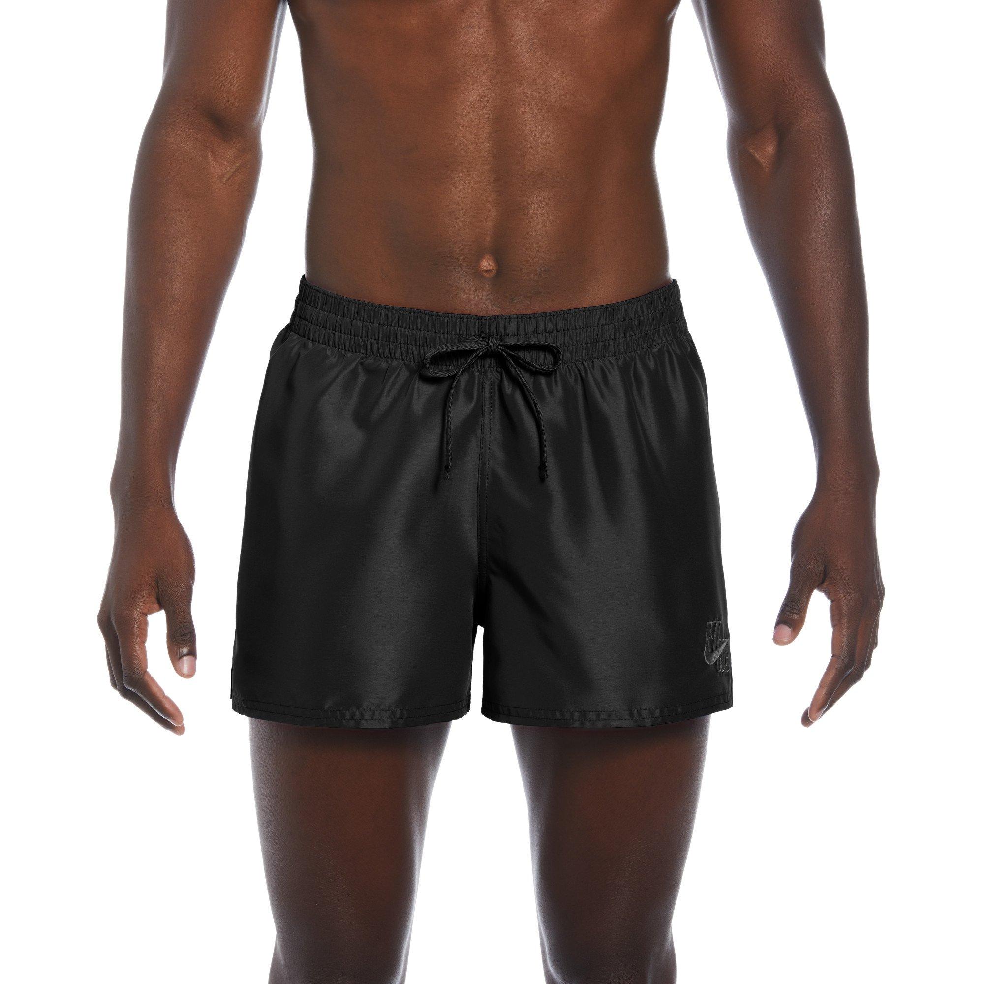Nike Swim Men's Essential Lap 3" Volley Shorts - BLACK Thumbnail View 1