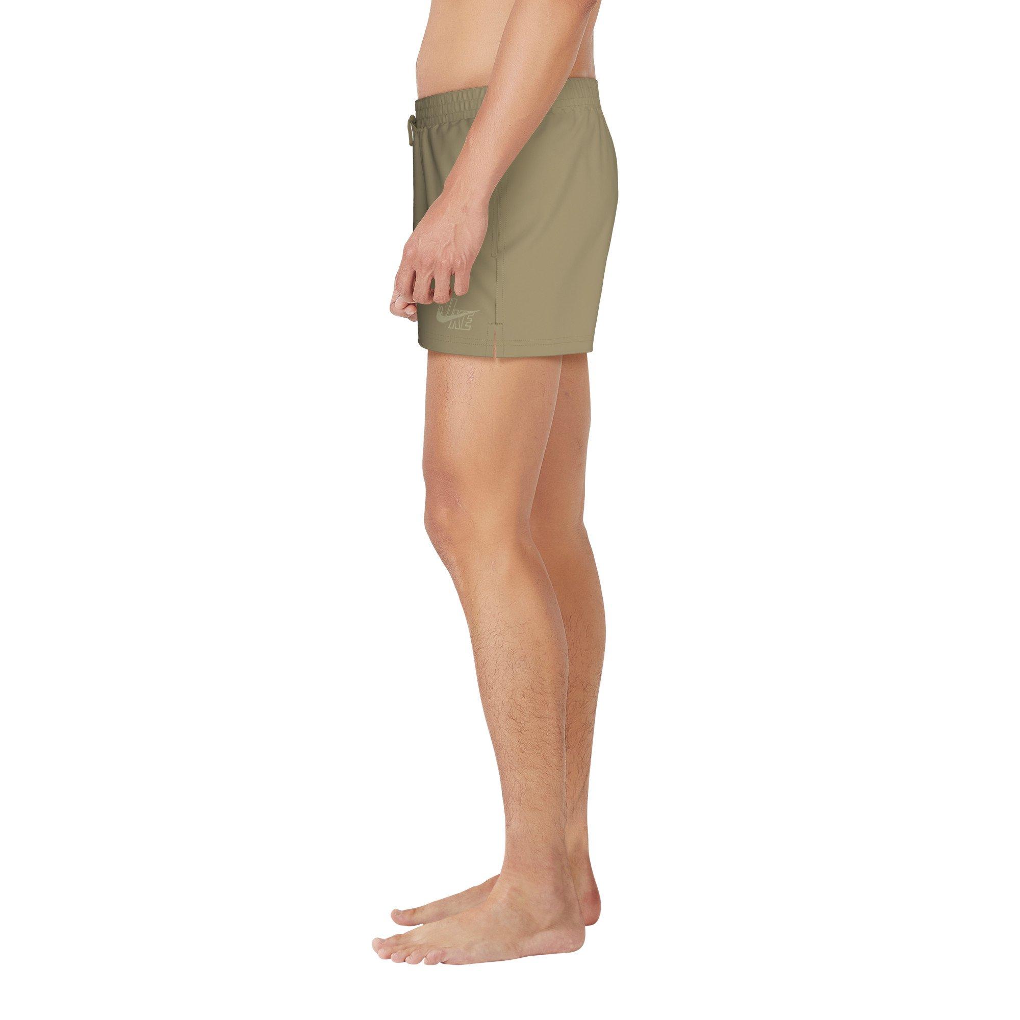 Nike Swim Men's Essential Lap 3" Volley Shorts - BEIGE Thumbnail View 3