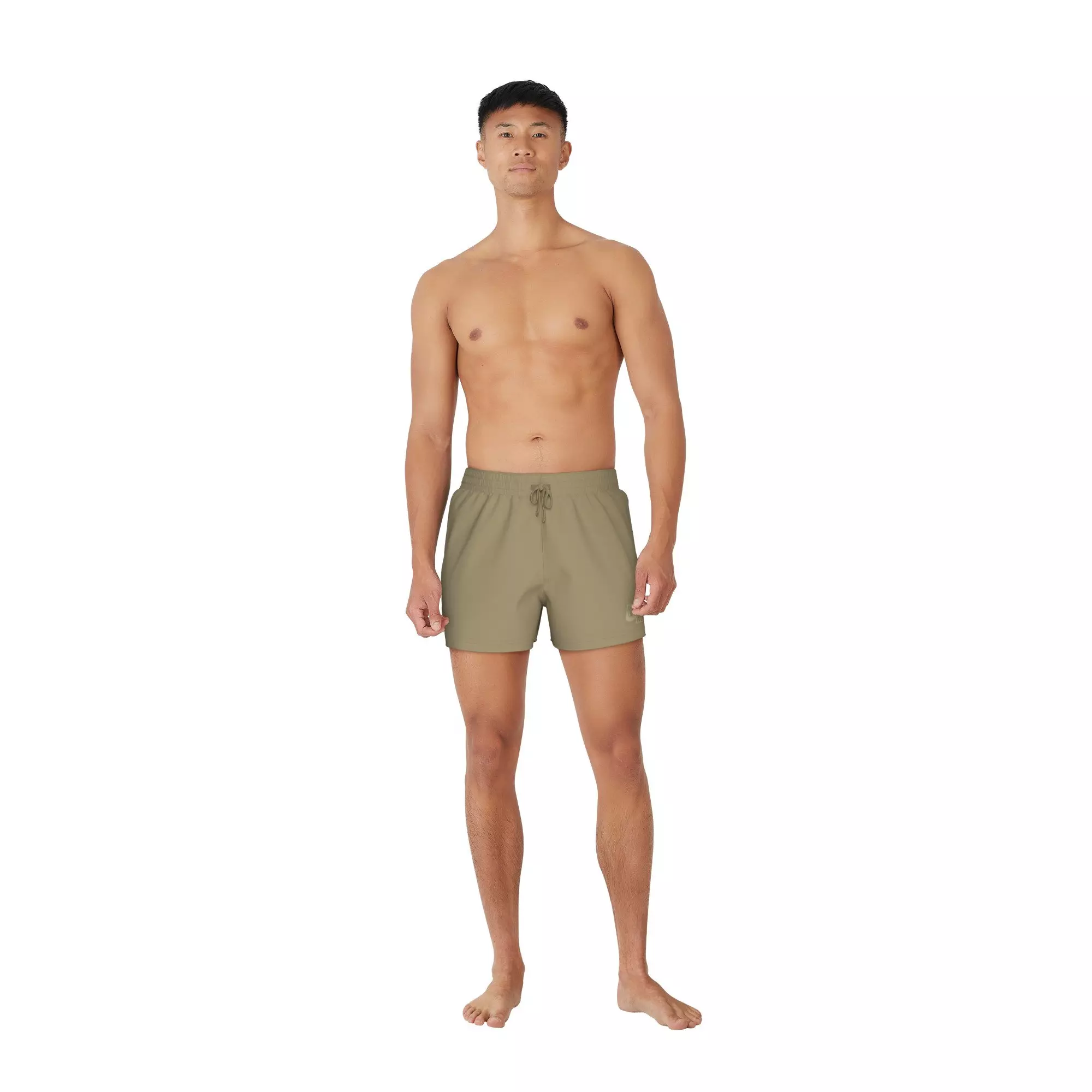 Nike Swim Men's Essential Lap 3" Volley Shorts - BEIGE