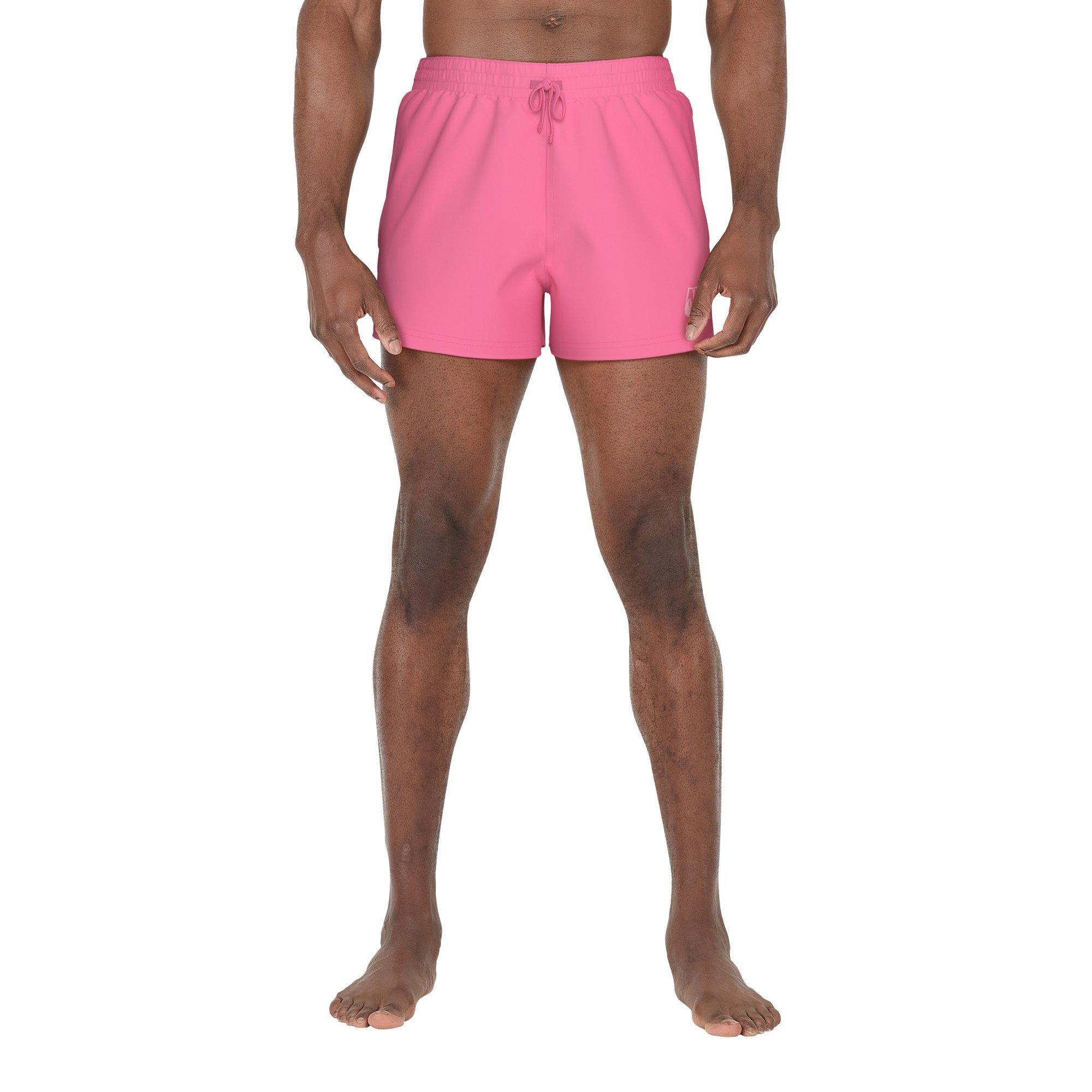 Nike Swim Men's Essential Lap 3" Volley Shorts - PINK Thumbnail View 1