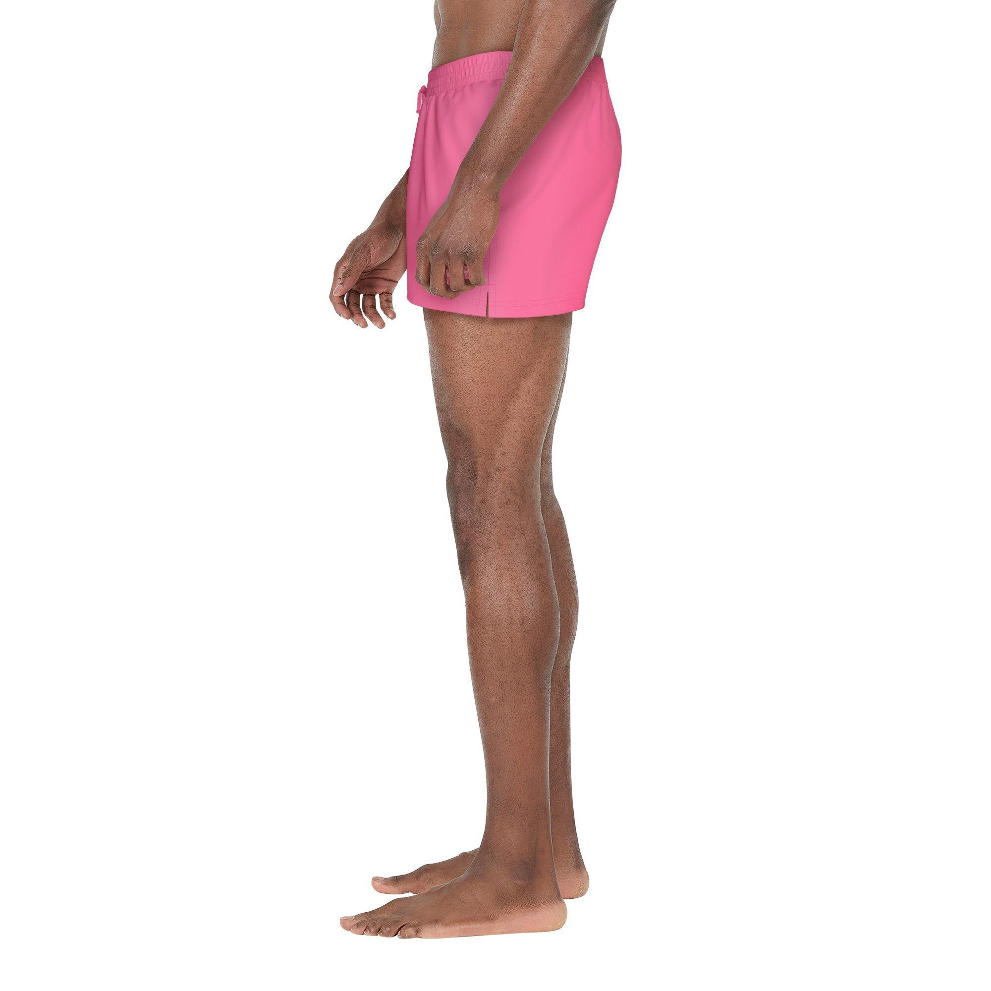 Nike Swim Men's Essential Lap 3" Volley Shorts - PINK Thumbnail View 3