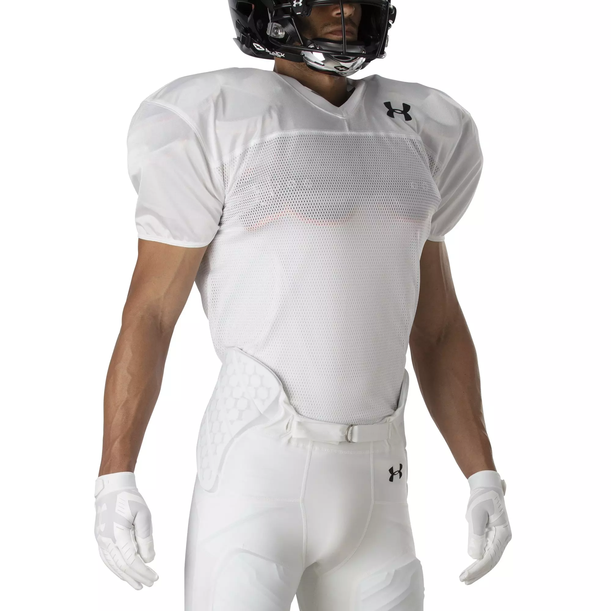 Under Armour Men's Practice Jersey - White - WHITE