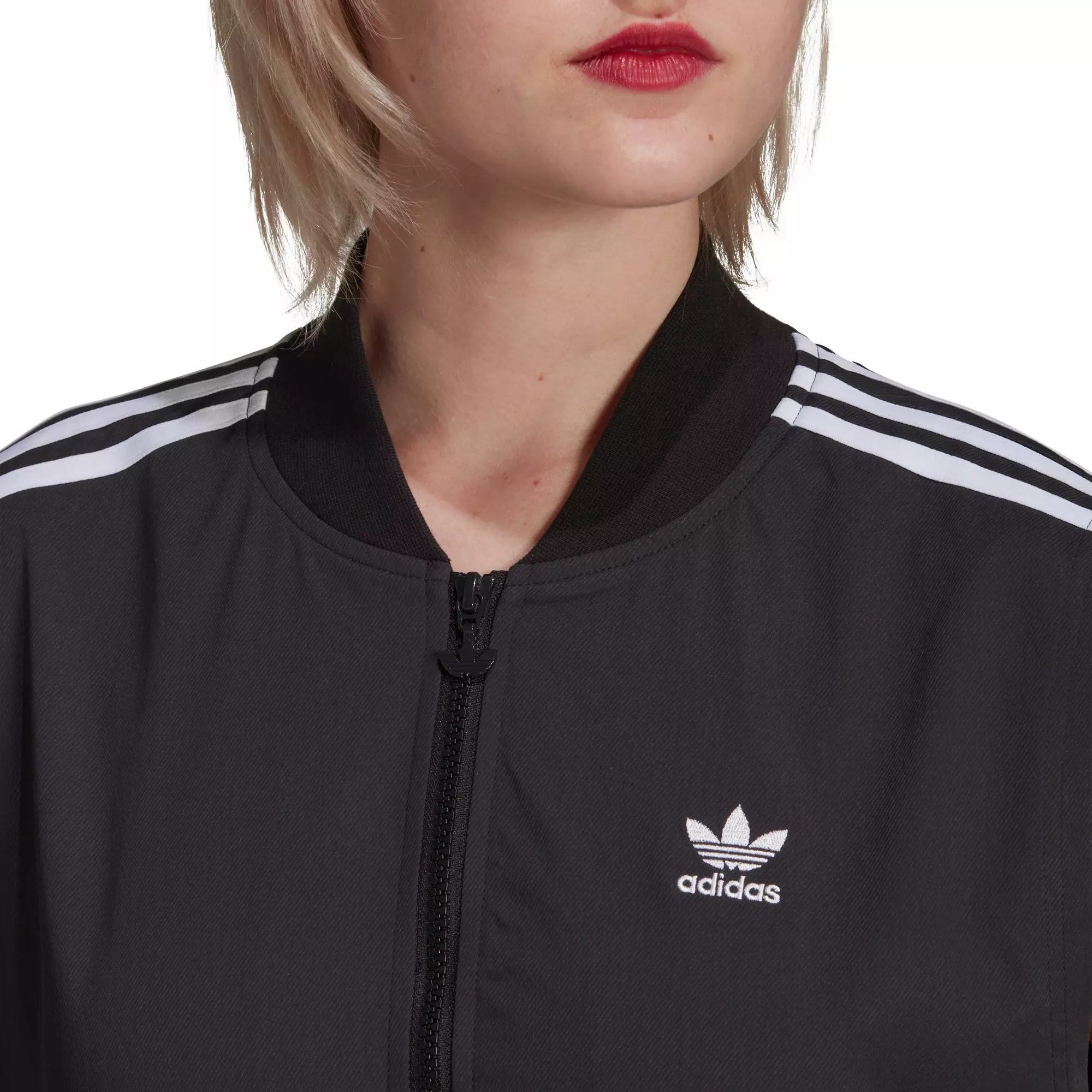 adidas Originals Women's Adicolor Classics Loose Jumpsuit-Black - BLACK