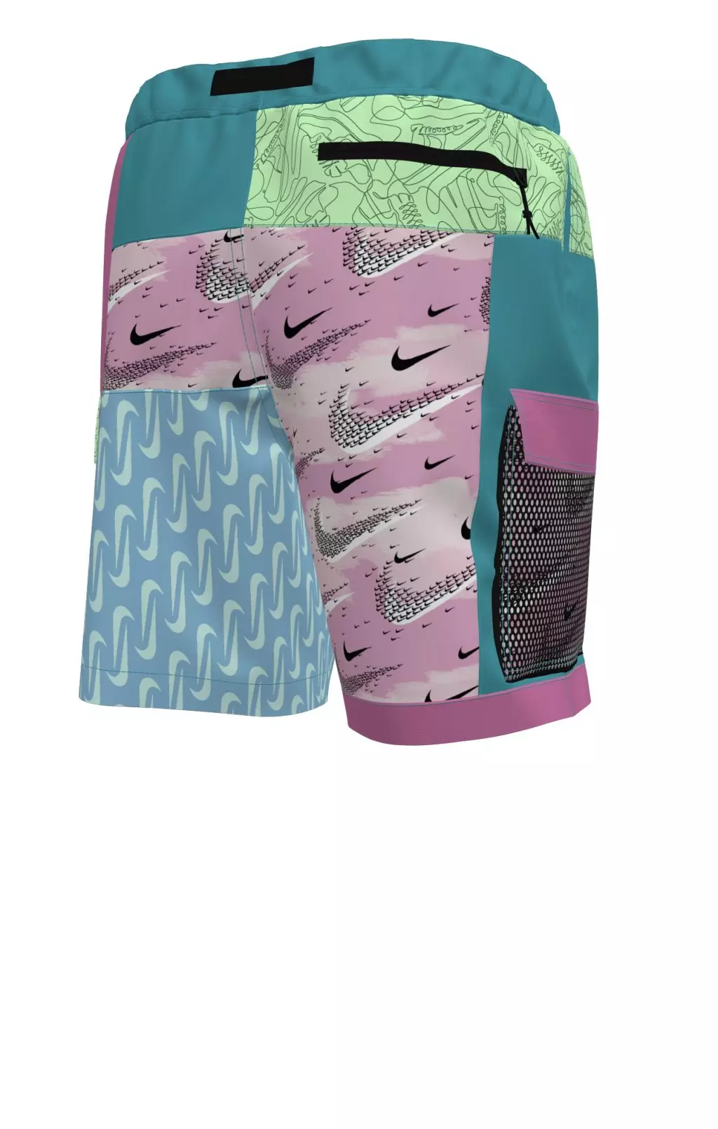 Nike Swim Men's What The 7" Volley Shorts - TURQUOISE