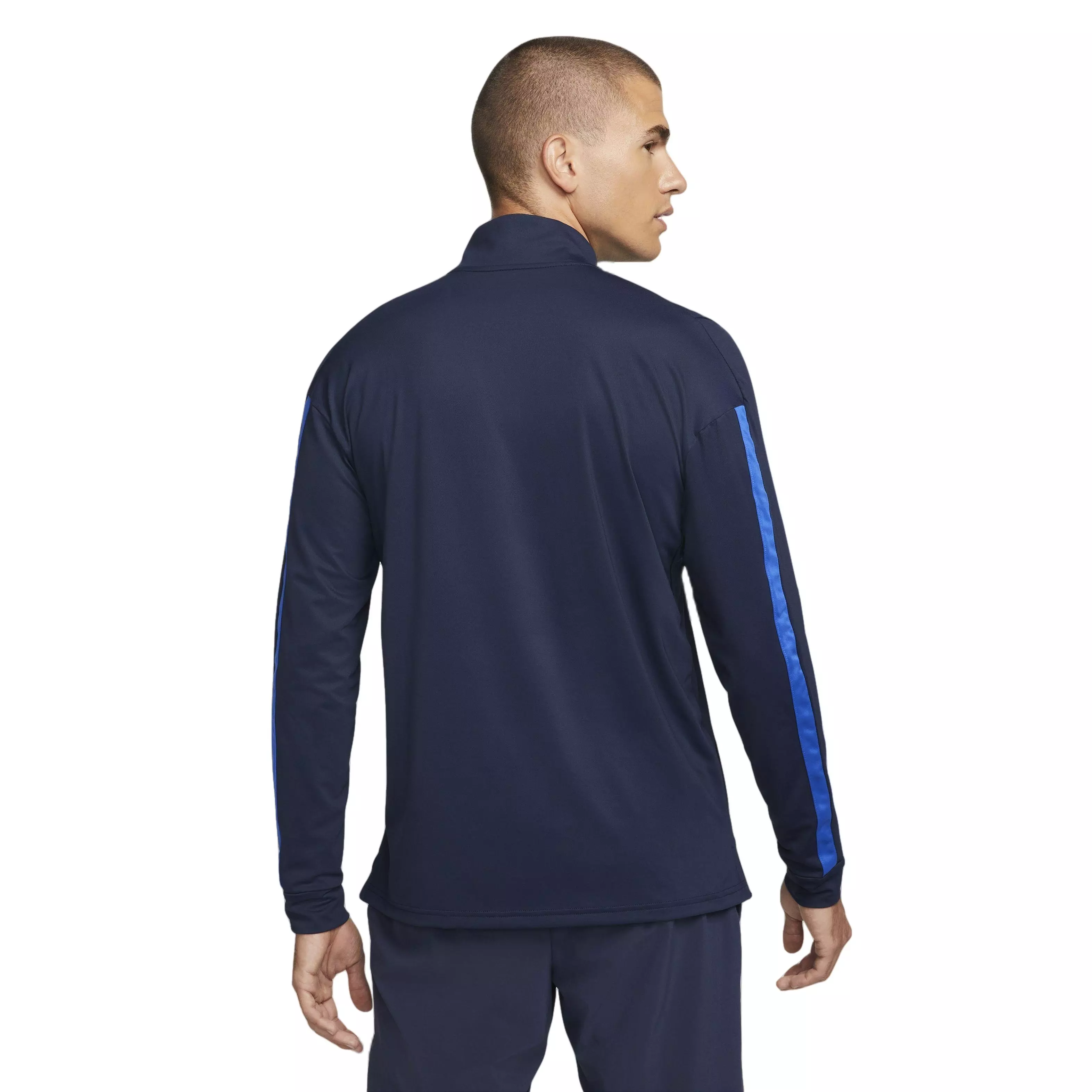 Nike Men's Pro Dri-FIT 1/4 Zip Hyper Dry Training Top - BLUE