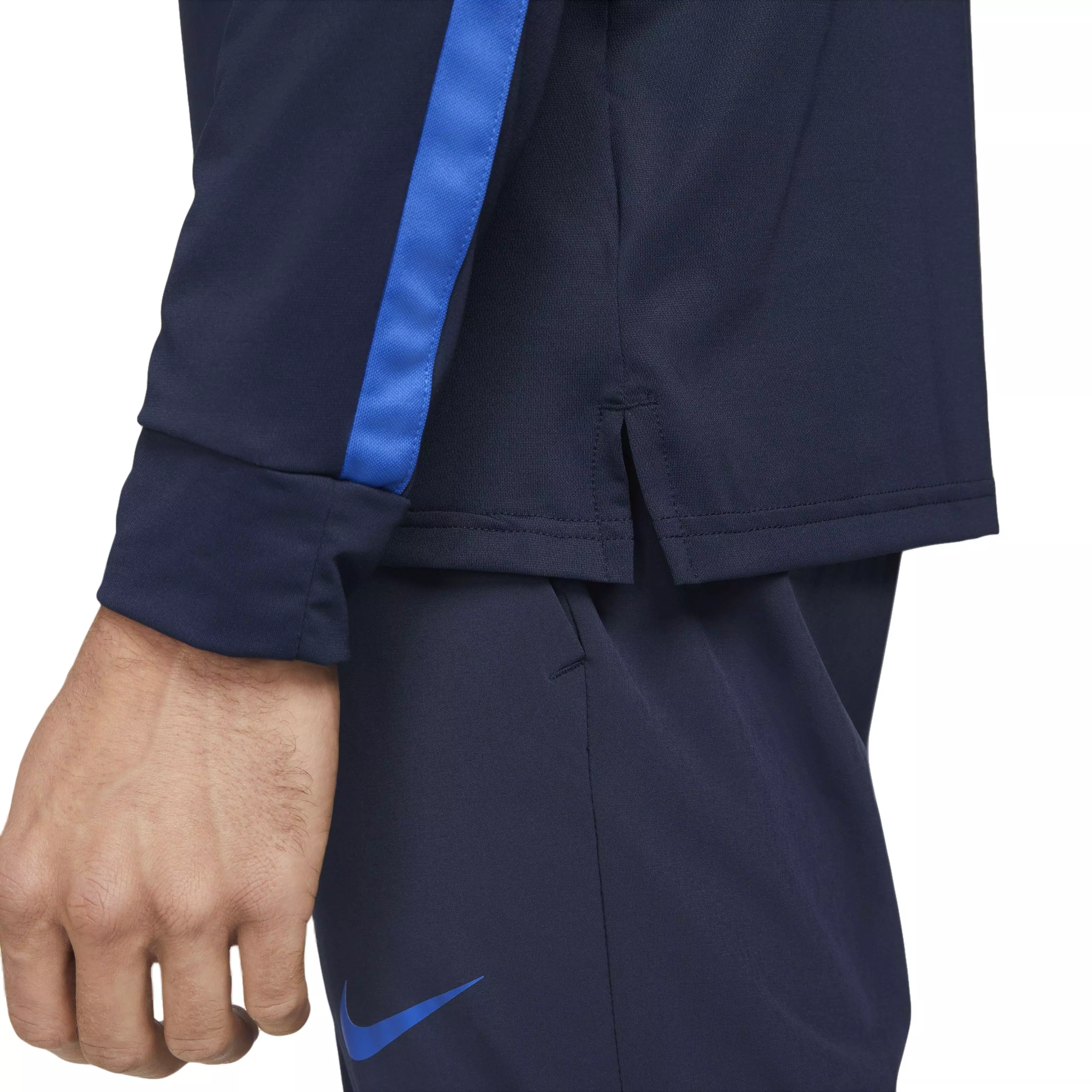 Nike Men's Pro Dri-FIT 1/4 Zip Hyper Dry Training Top - BLUE