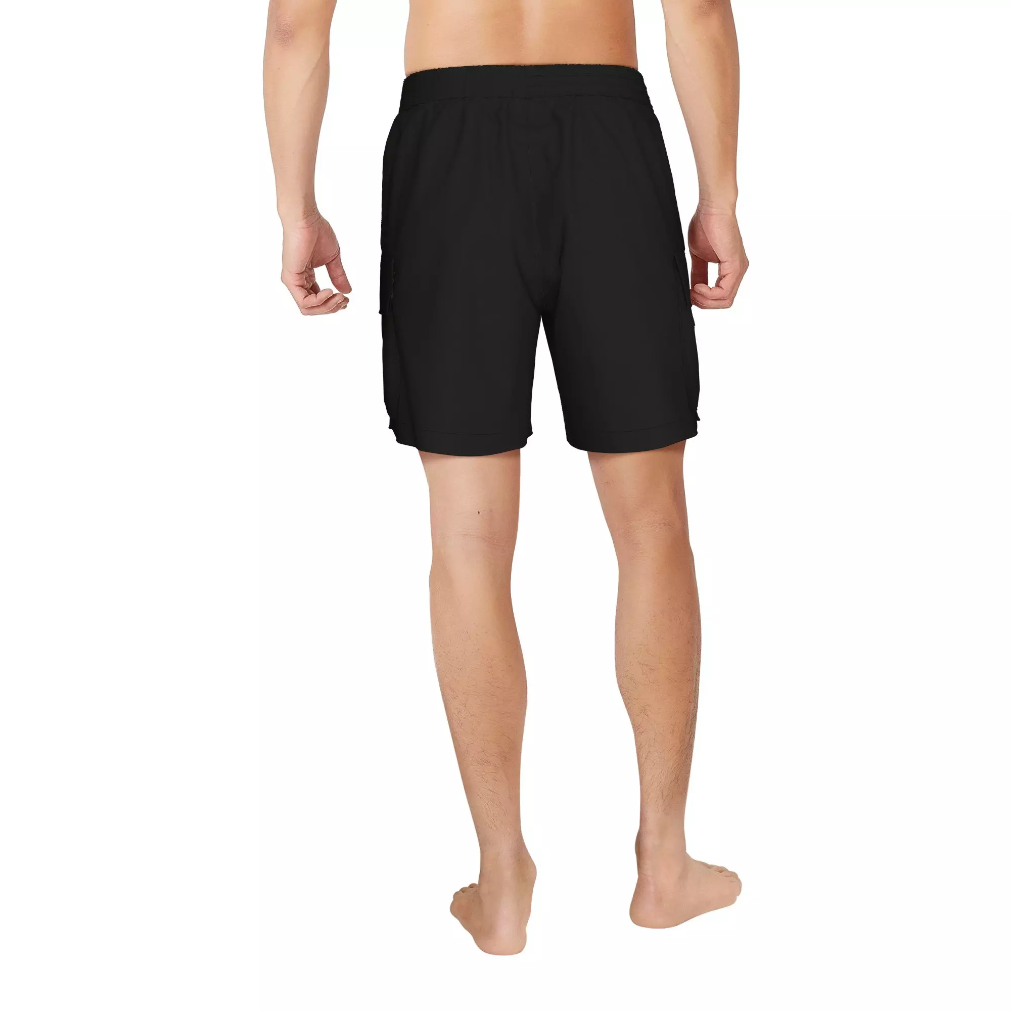 Nike Swim Men's Multi Pocket 7" Volley Shorts - BLACK