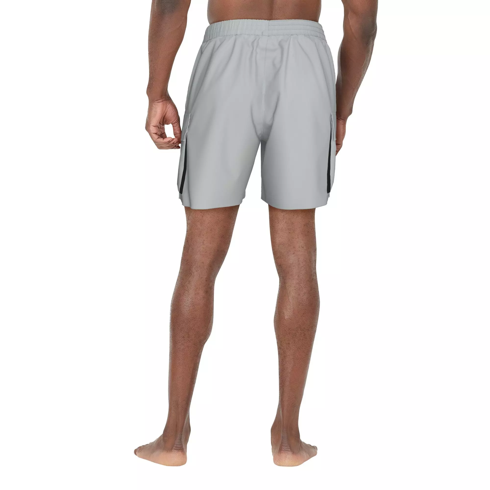 Nike Swim Men's Multi Pocket 7" Volley Shorts - GREY