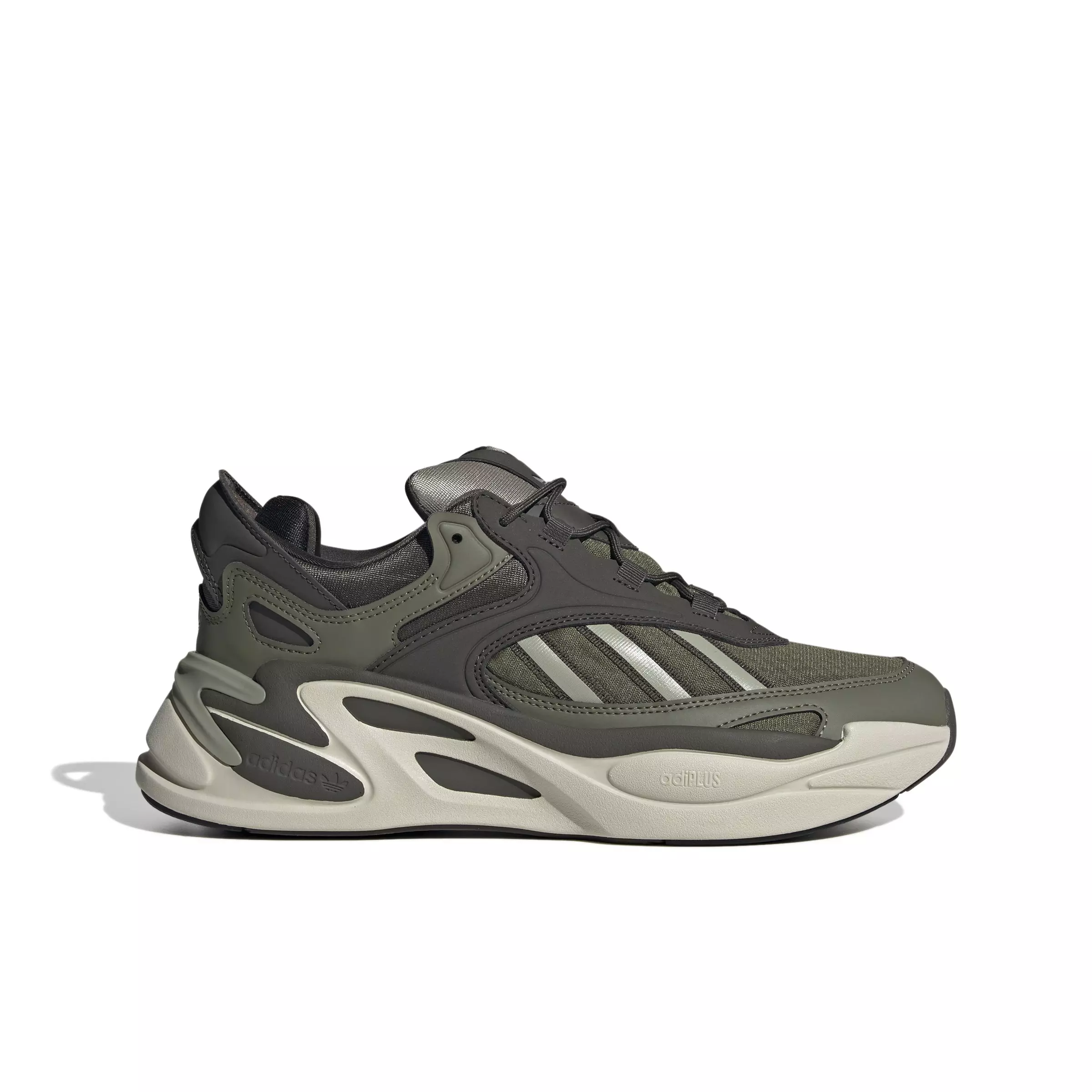 adidas Originals OZMORPH "Focus Olive/Silver Pebble/Shadow Olive" Men's Shoe - OLIVE/SILVER/OLIVE