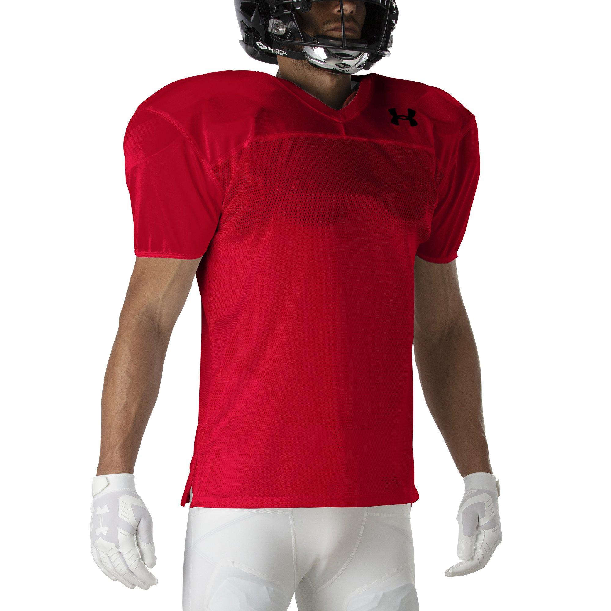 Under Armour Big Boys' Practice Jersey - Red - RED