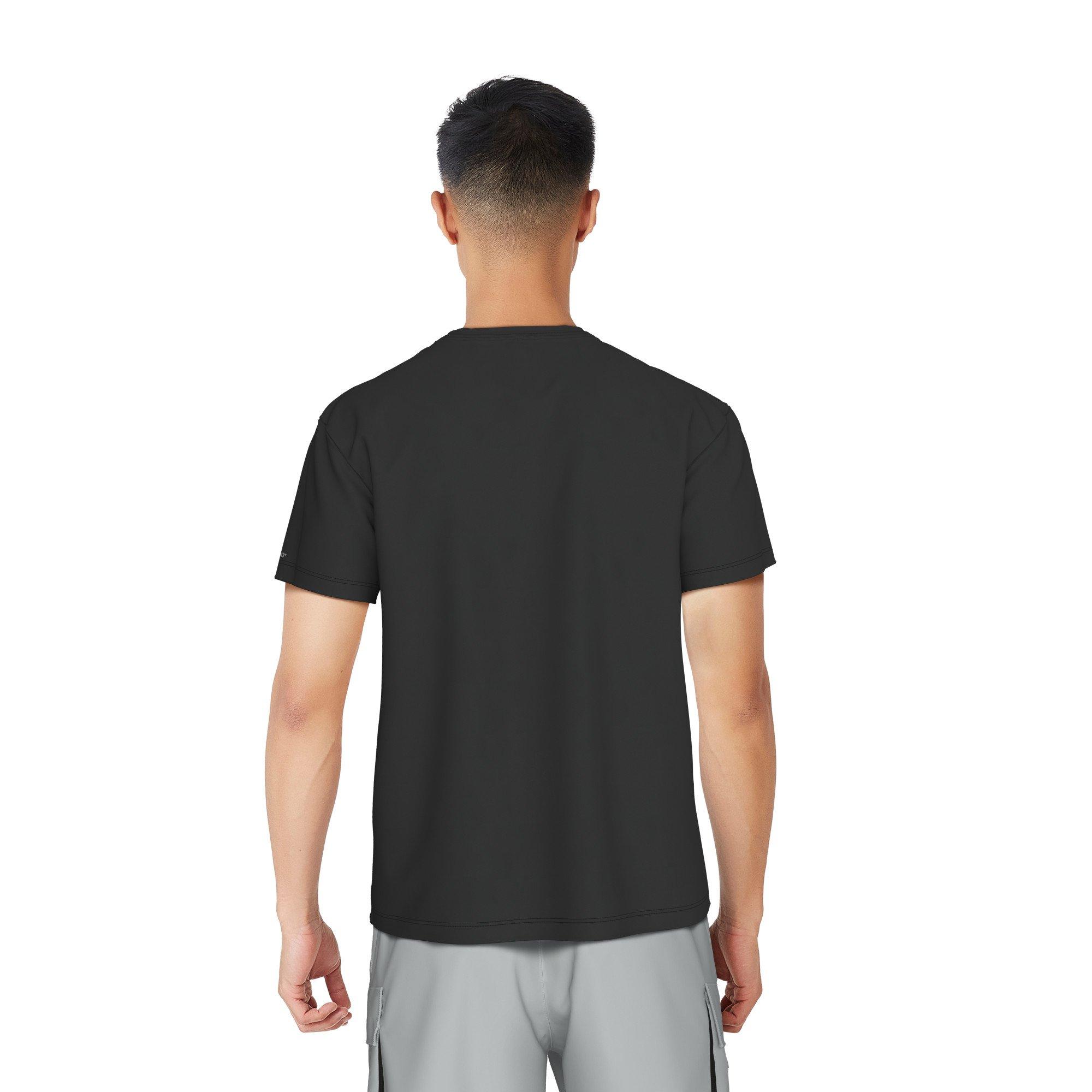 Nike Swim Men's Short Sleeve Hydroguard Tek Pocket Tee - BLACK Thumbnail View 2