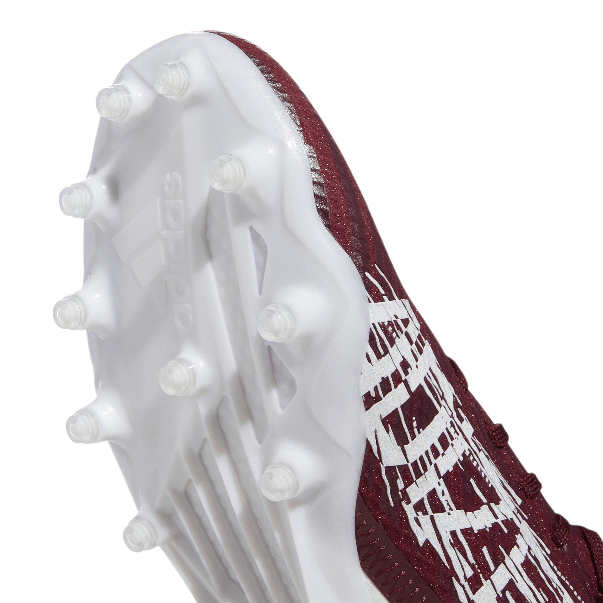 Maroon adidas hot sale football cleats