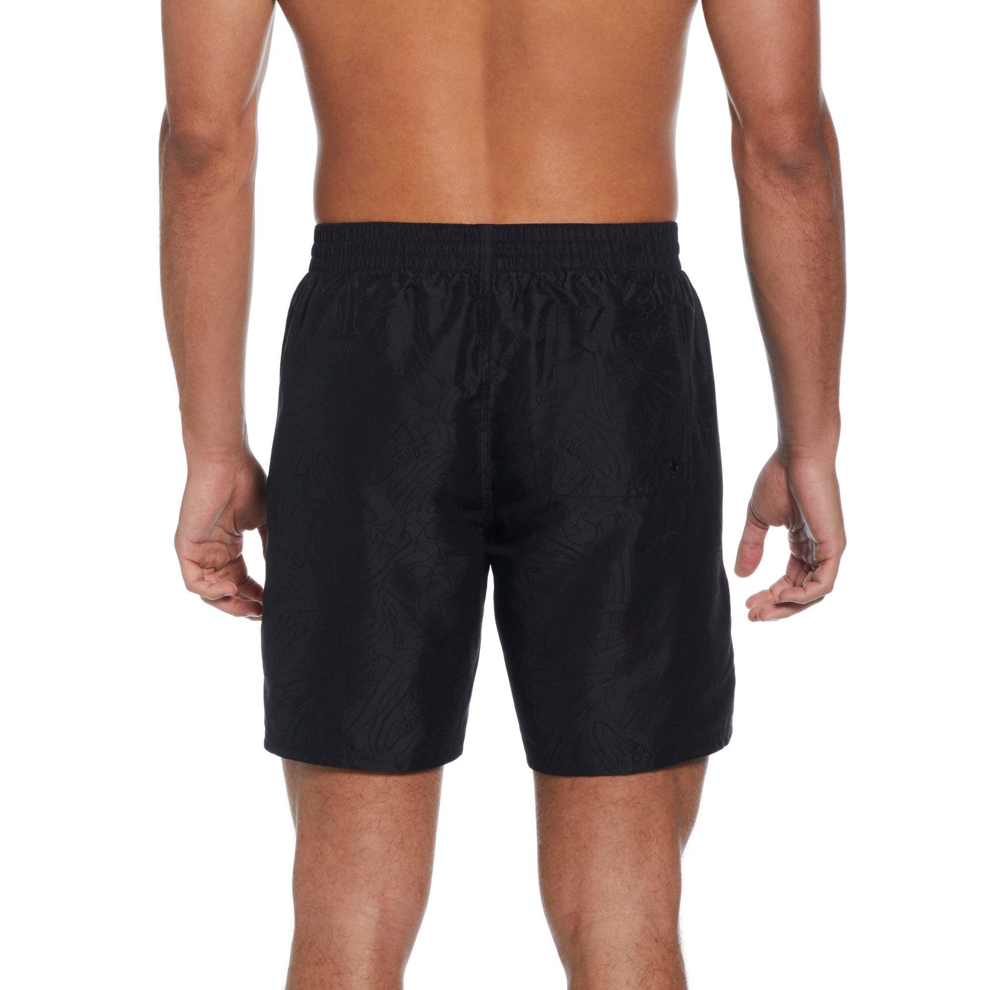 Nike Swim Men's 7" Volley Sneakers Shorts - BLACK Thumbnail View 2