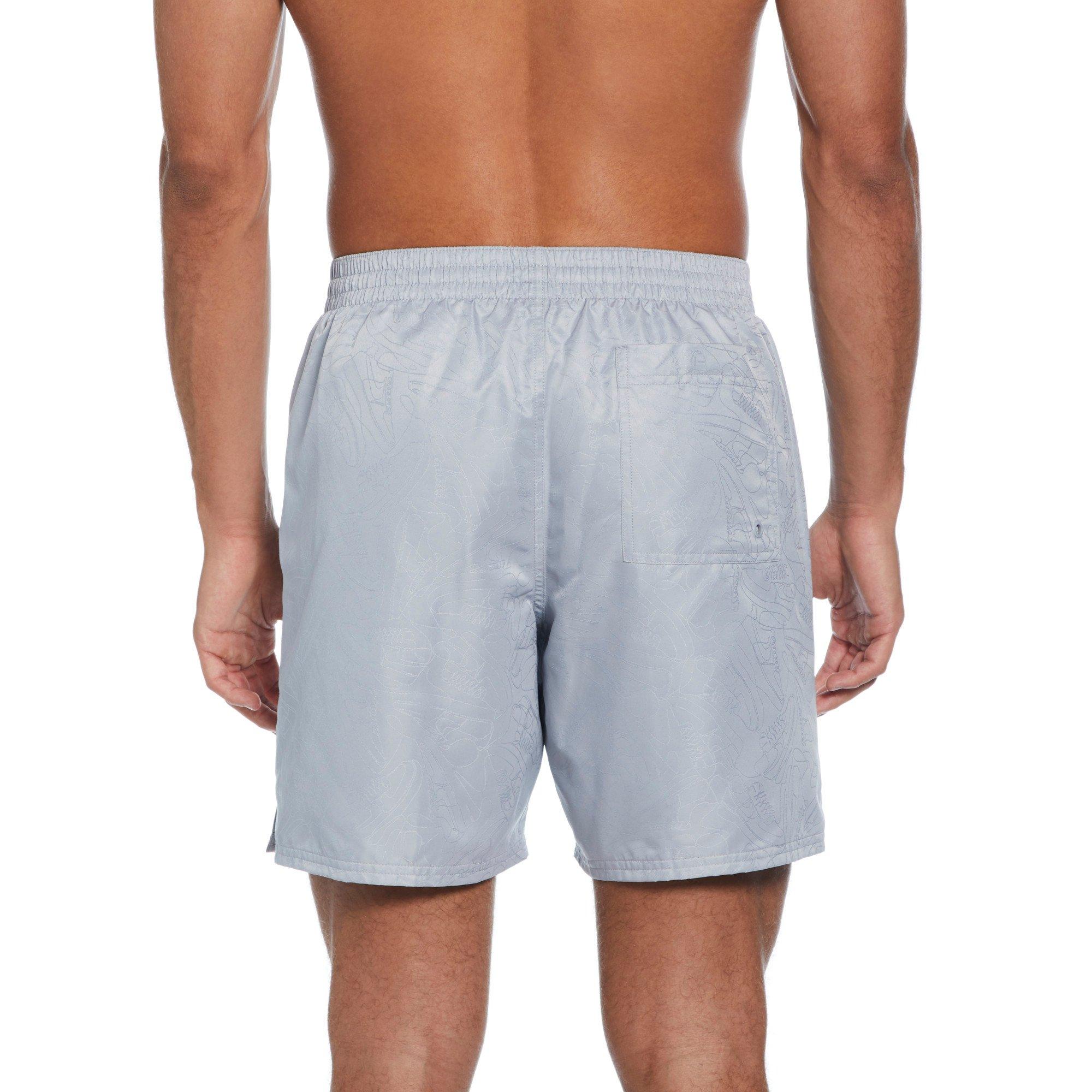Nike Swim Men's 7" Volley Sneakers Shorts - GREY Thumbnail View 2
