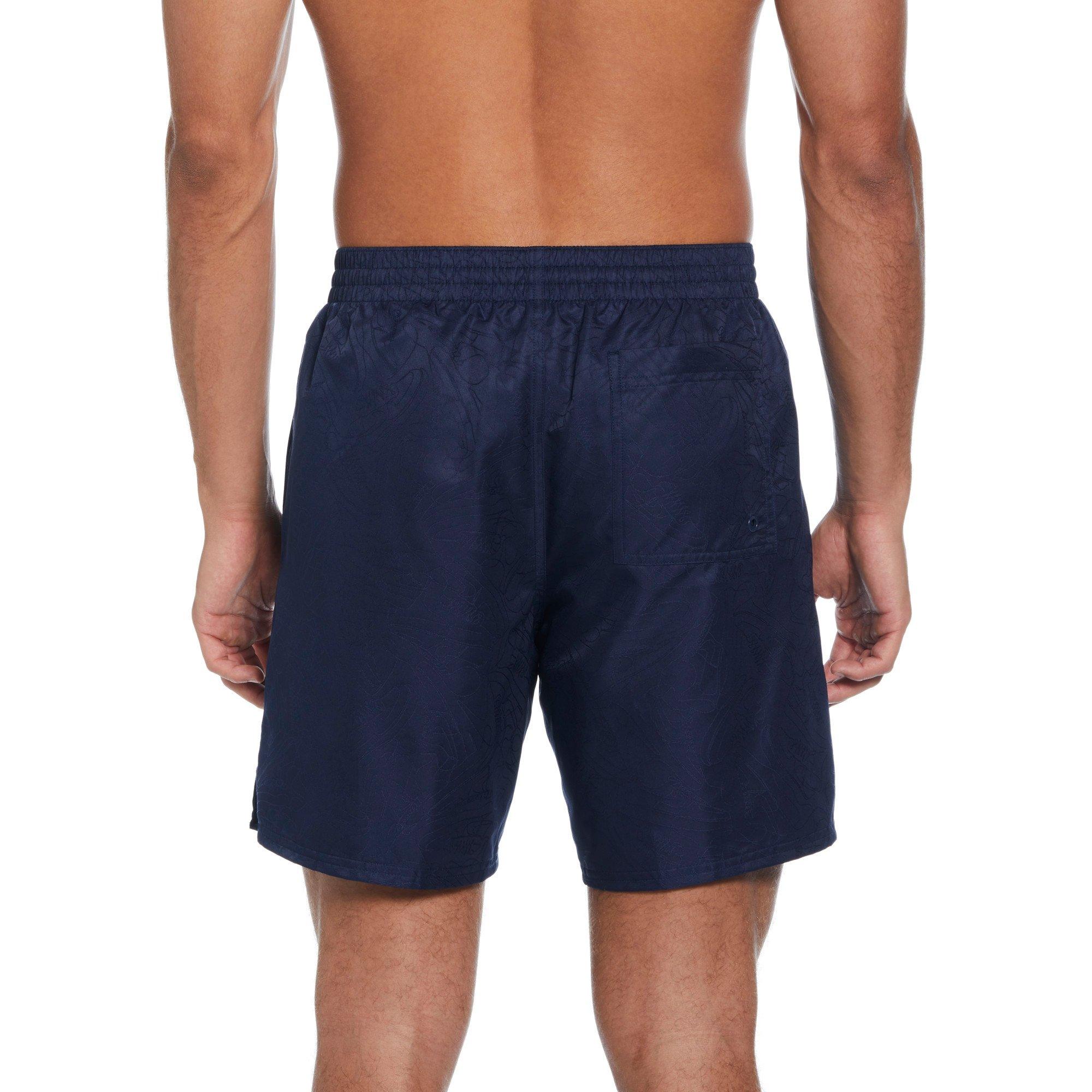 Nike Swim Men's 7" Volley Sneakers Shorts - NAVY Thumbnail View 2