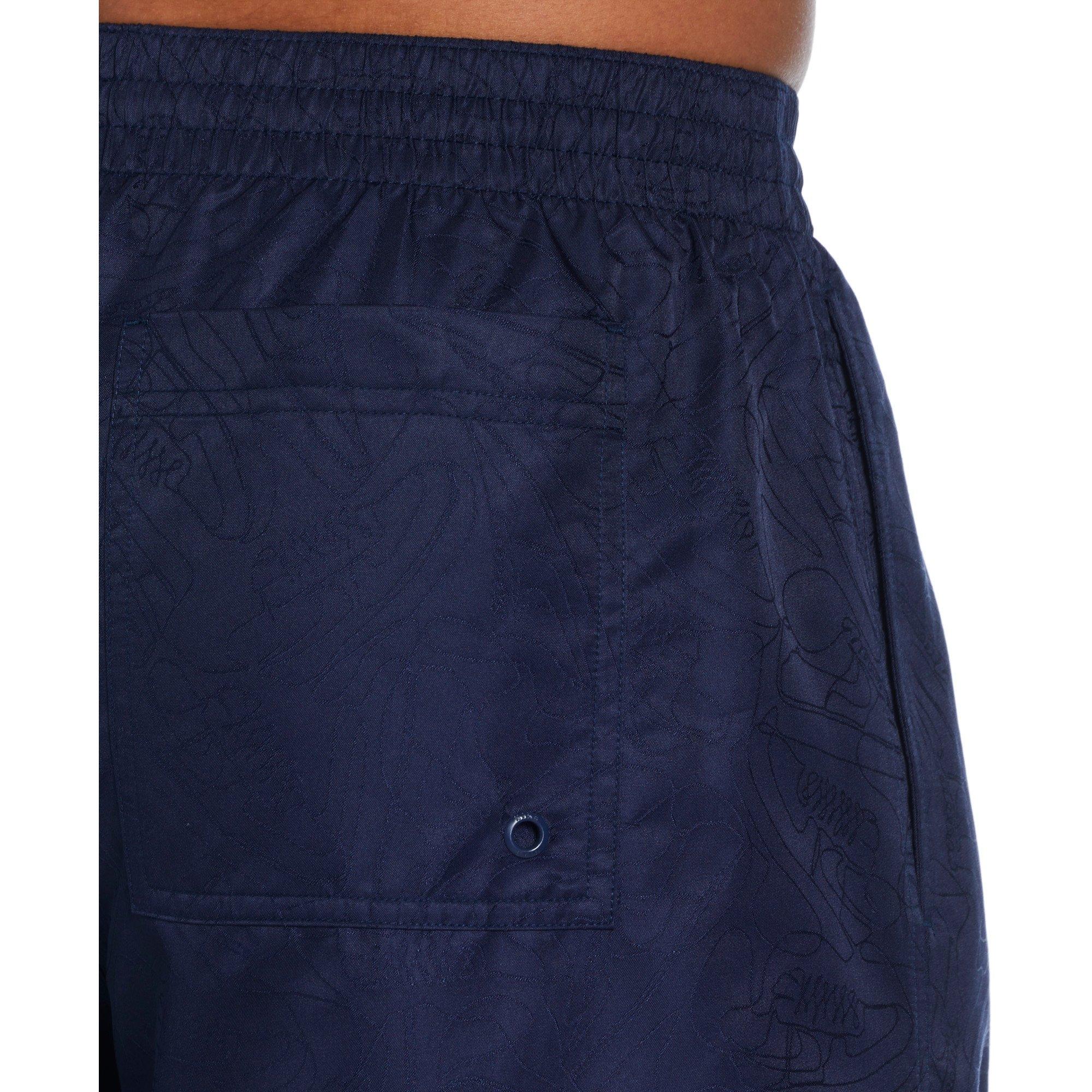Nike Swim Men's 7" Volley Sneakers Shorts - NAVY Thumbnail View 6