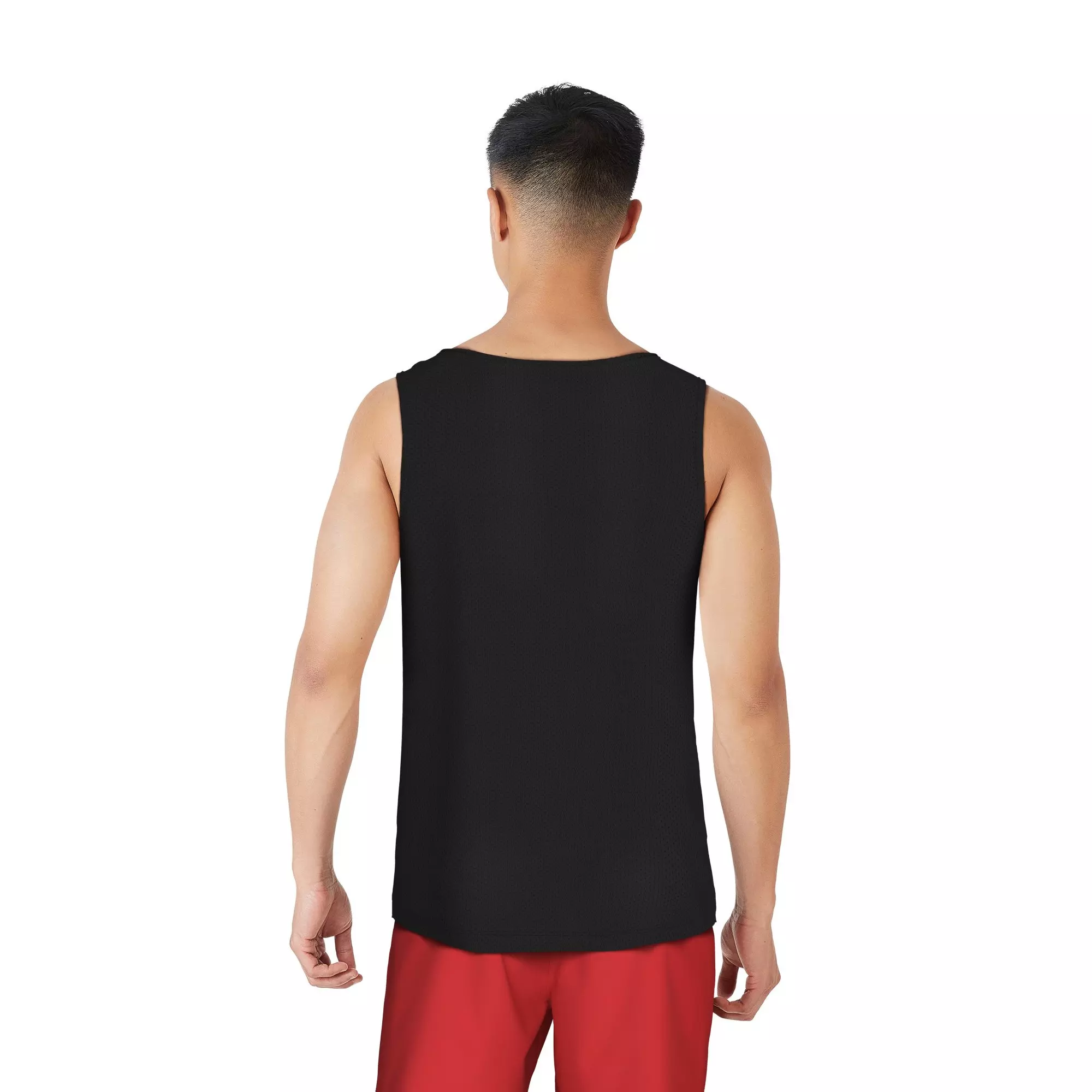 Nike Swim Men's Mesh Tank Top - BLACK