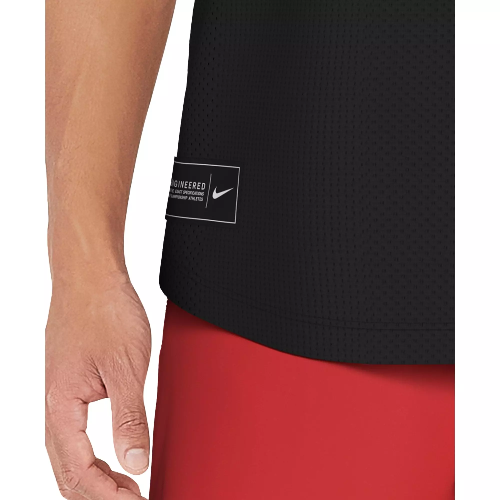 Nike Swim Men's Mesh Tank Top - BLACK