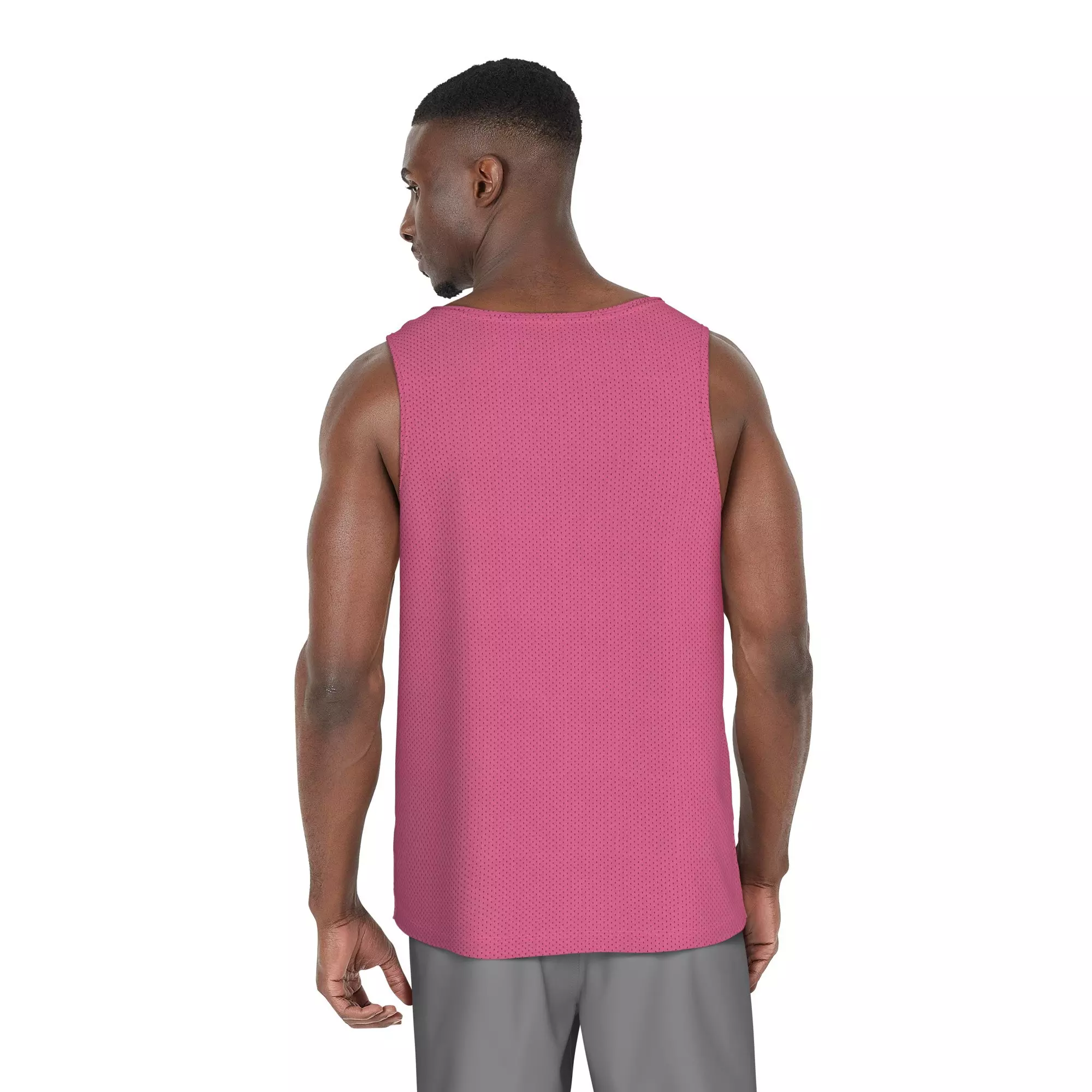 Nike Swim Men's Mesh Tank Top - PINK