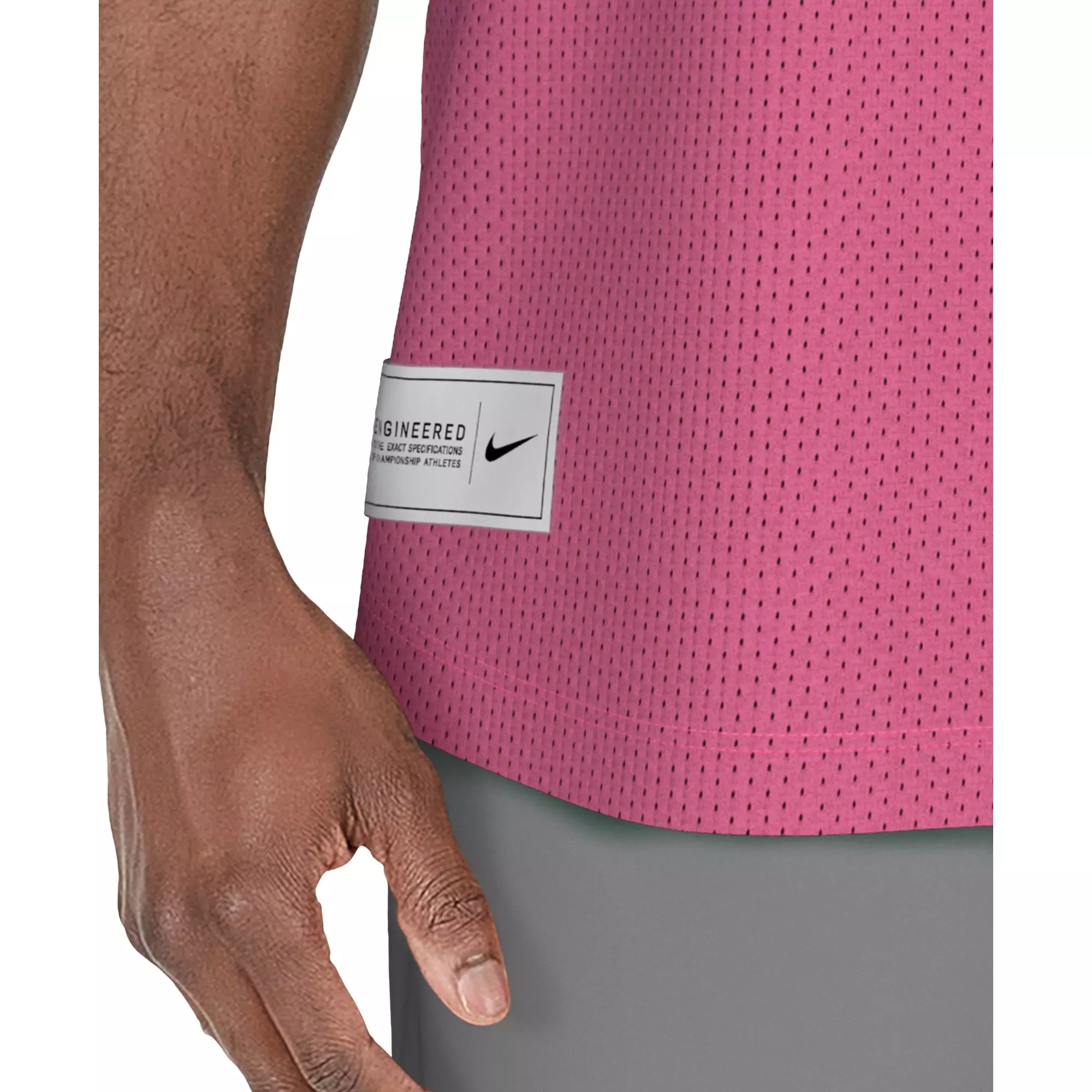 Nike Swim Men's Mesh Tank Top - PINK