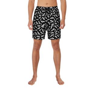 Nike Swim Men's Tossed Sneakers 7" Volley Shorts
