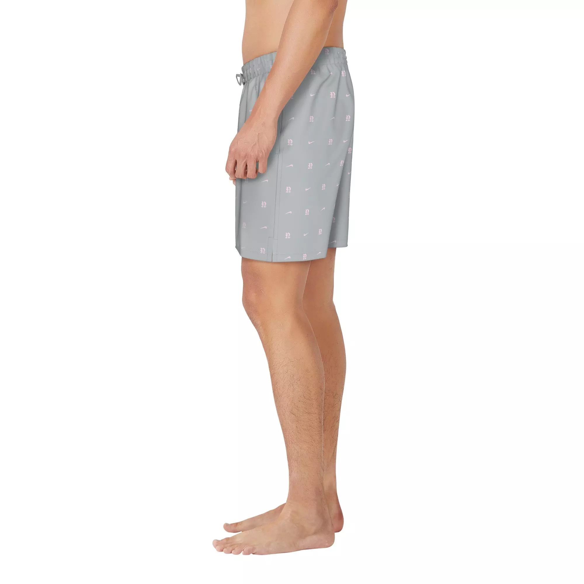 Nike Swim Men's Breaker 7" Fully Lined Volley Shorts - GREY