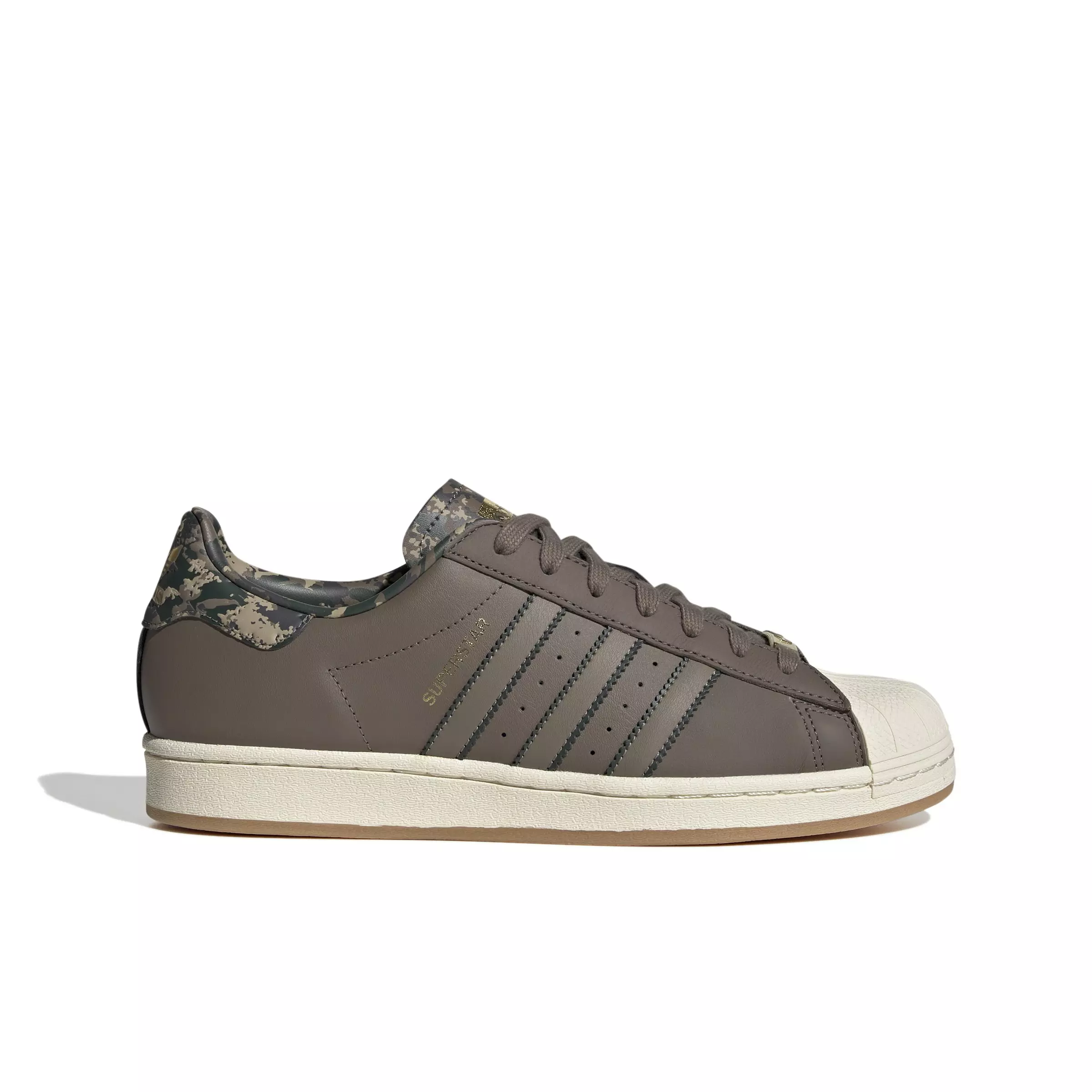 adidas Originals Superstar "Blanch Brown/Blanch Brown/Cream White" Men's Shoe - BROWN/BROWN/CREAM