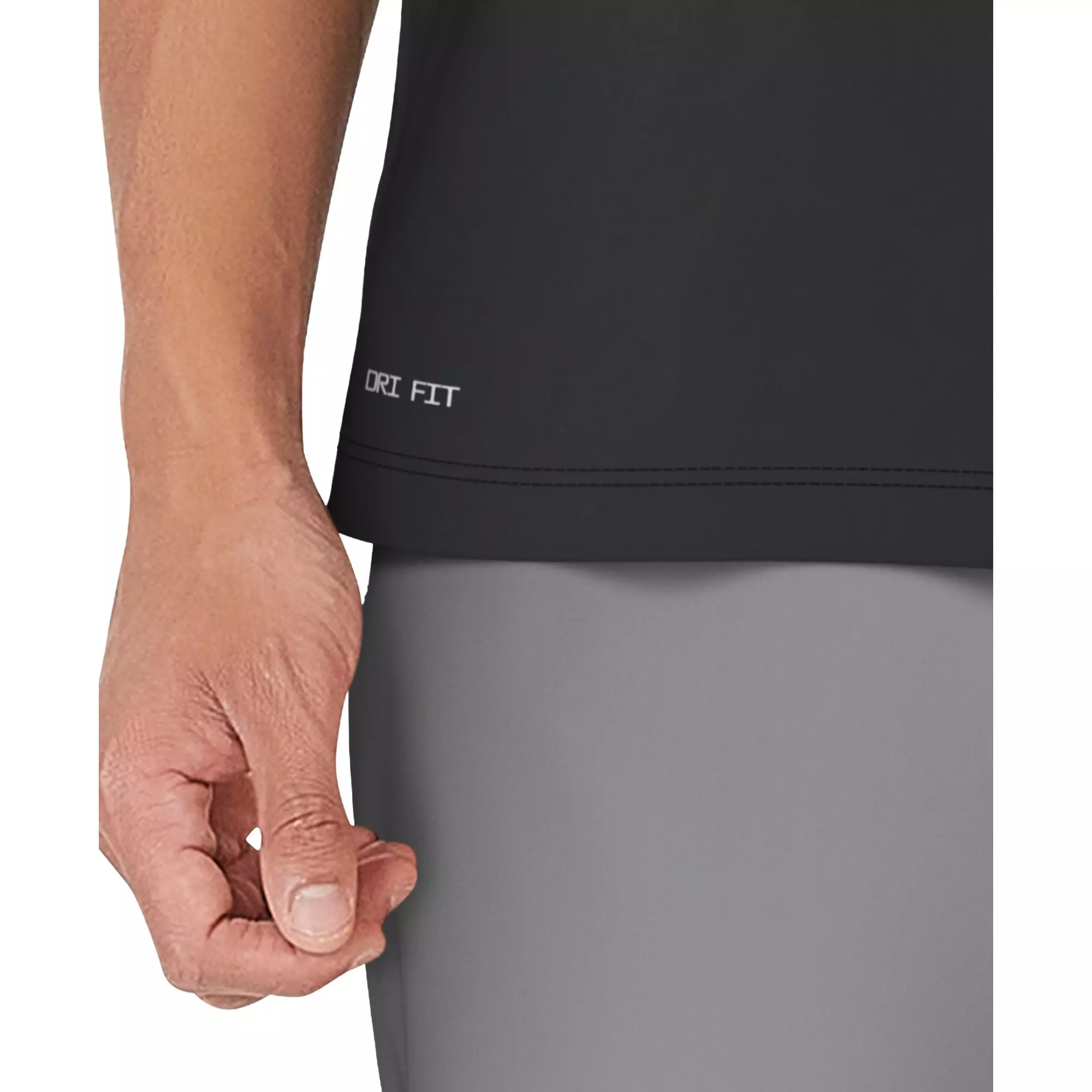 Nike Swim Men's Short Sleeve Hydroguard Specs T-Shirt - BLACK