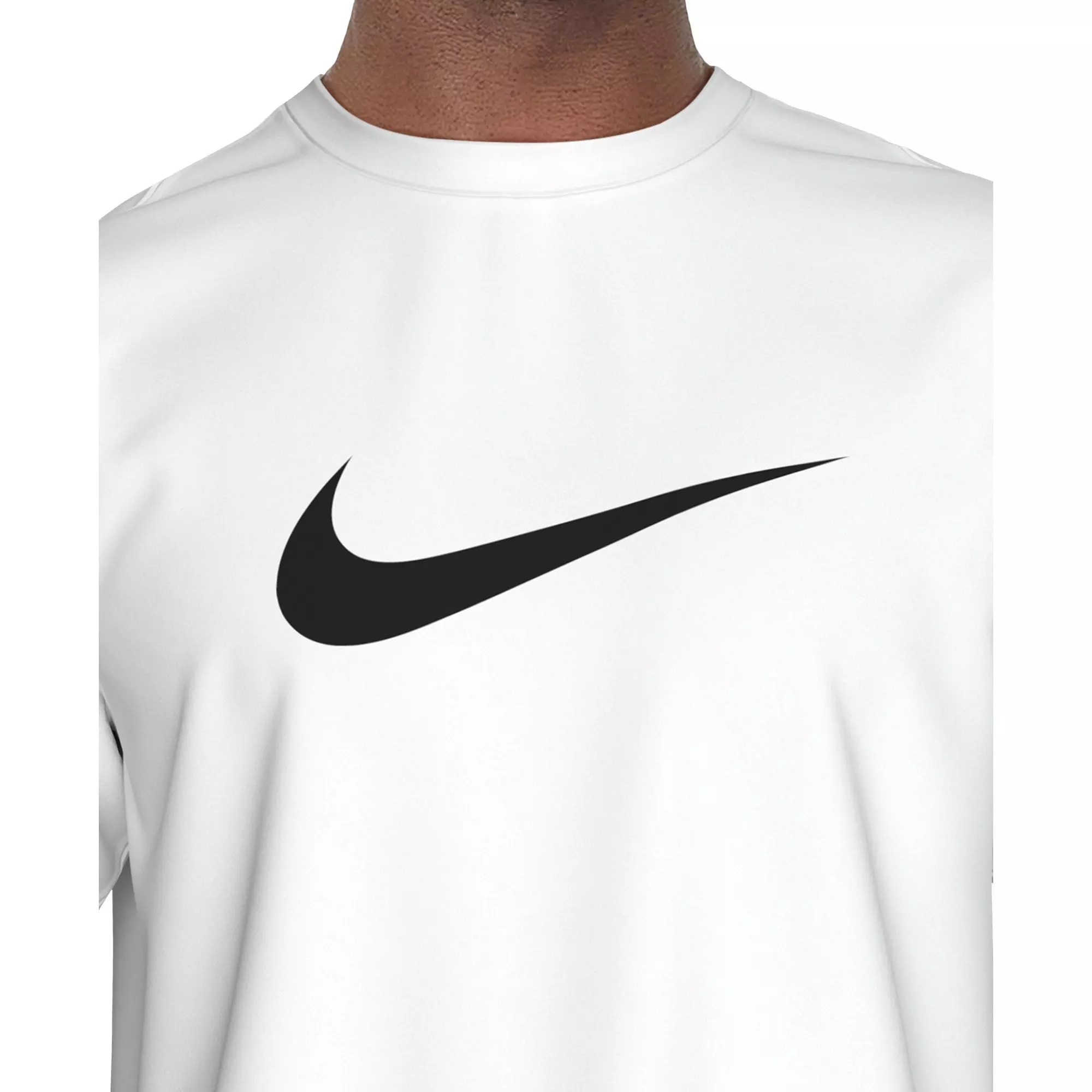 Nike Swim Men's Short Sleeve Hydroguard Specs T-Shirt - WHITE