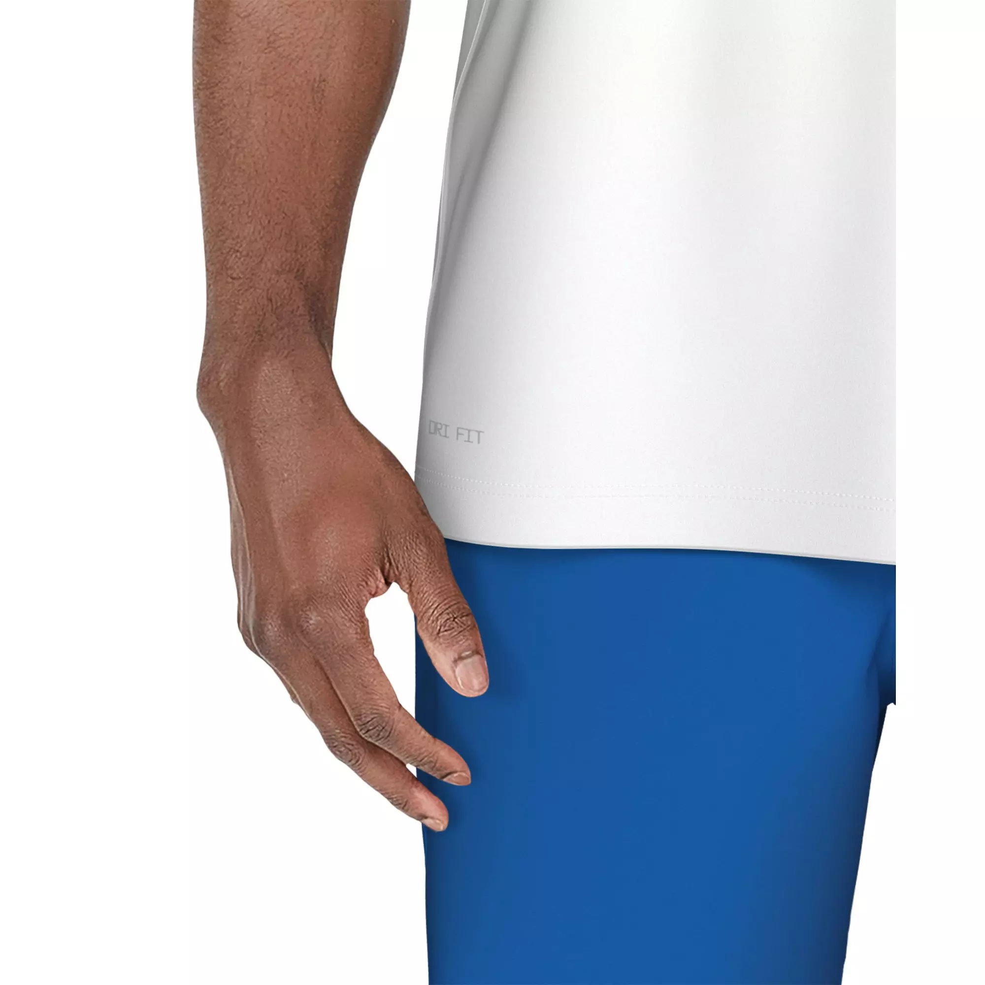 Nike Swim Men's Short Sleeve Hydroguard Specs T-Shirt - WHITE