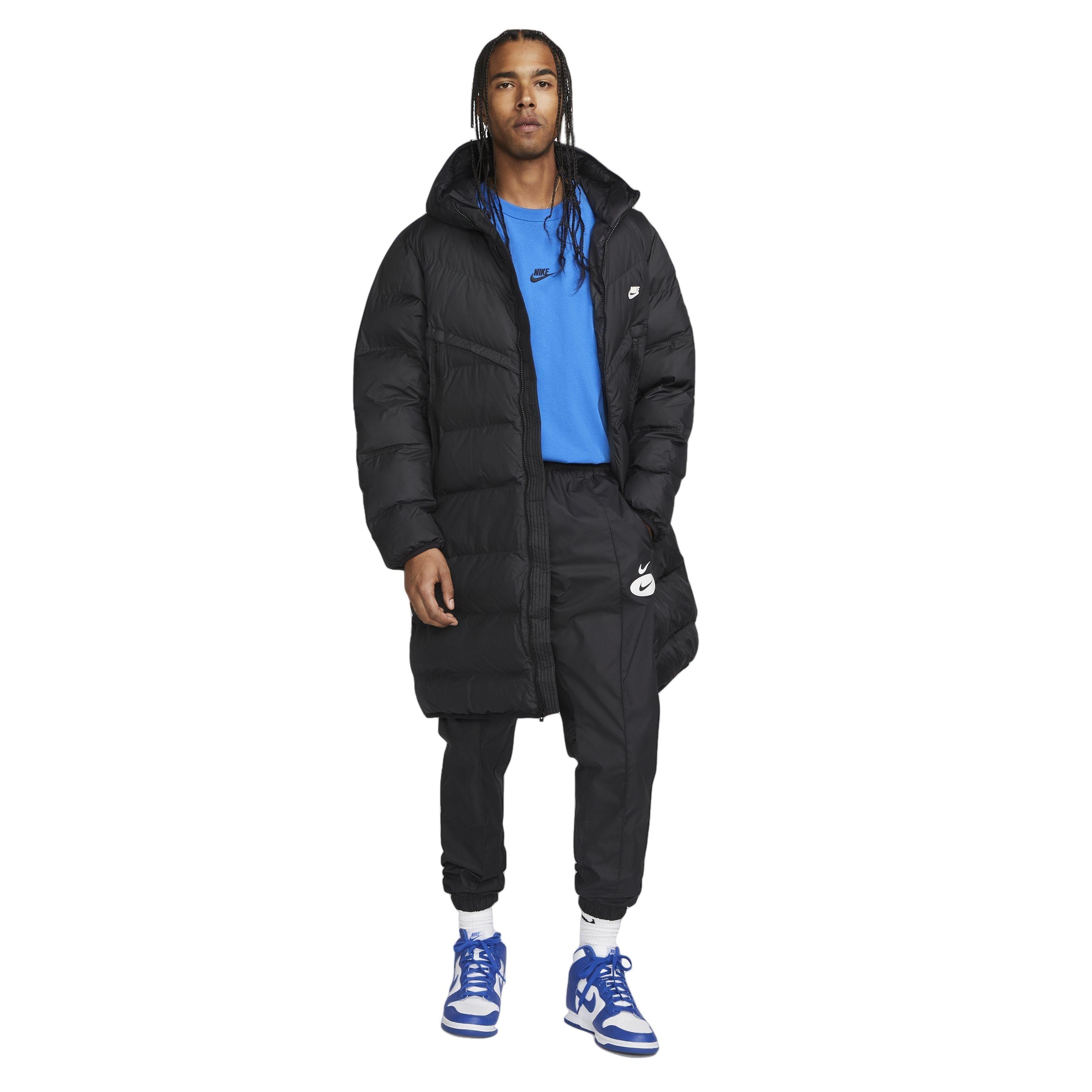 Nike Men's Sportswear Storm-FIT PRIMALOFT Filled Parka-Black - BLACK Thumbnail View 6