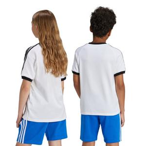 adidas Originals Big Kids' 3-Stripes T-Shirt - White
