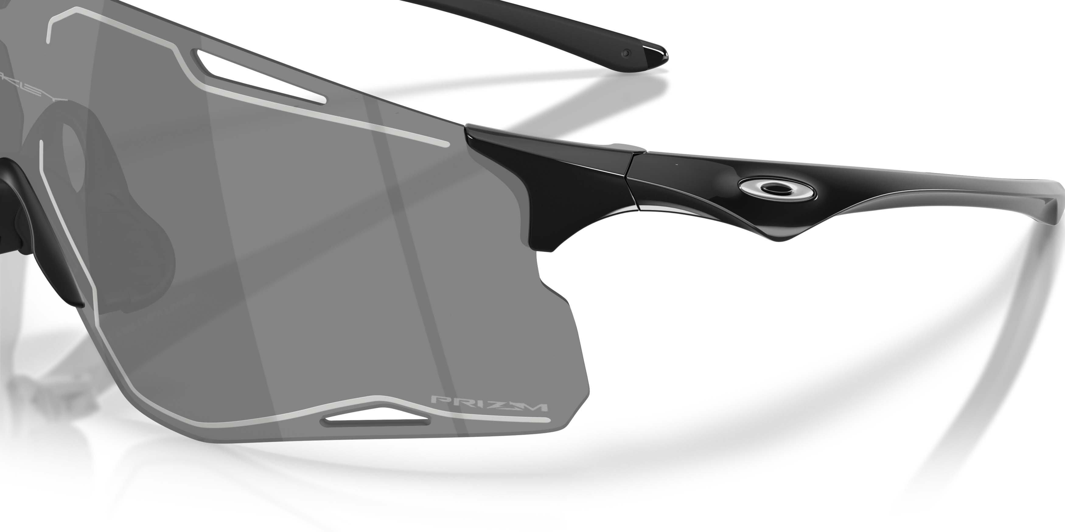 Oakley CYBR Lightning Prizm Black Sunglasses - Polished Black - BLACK