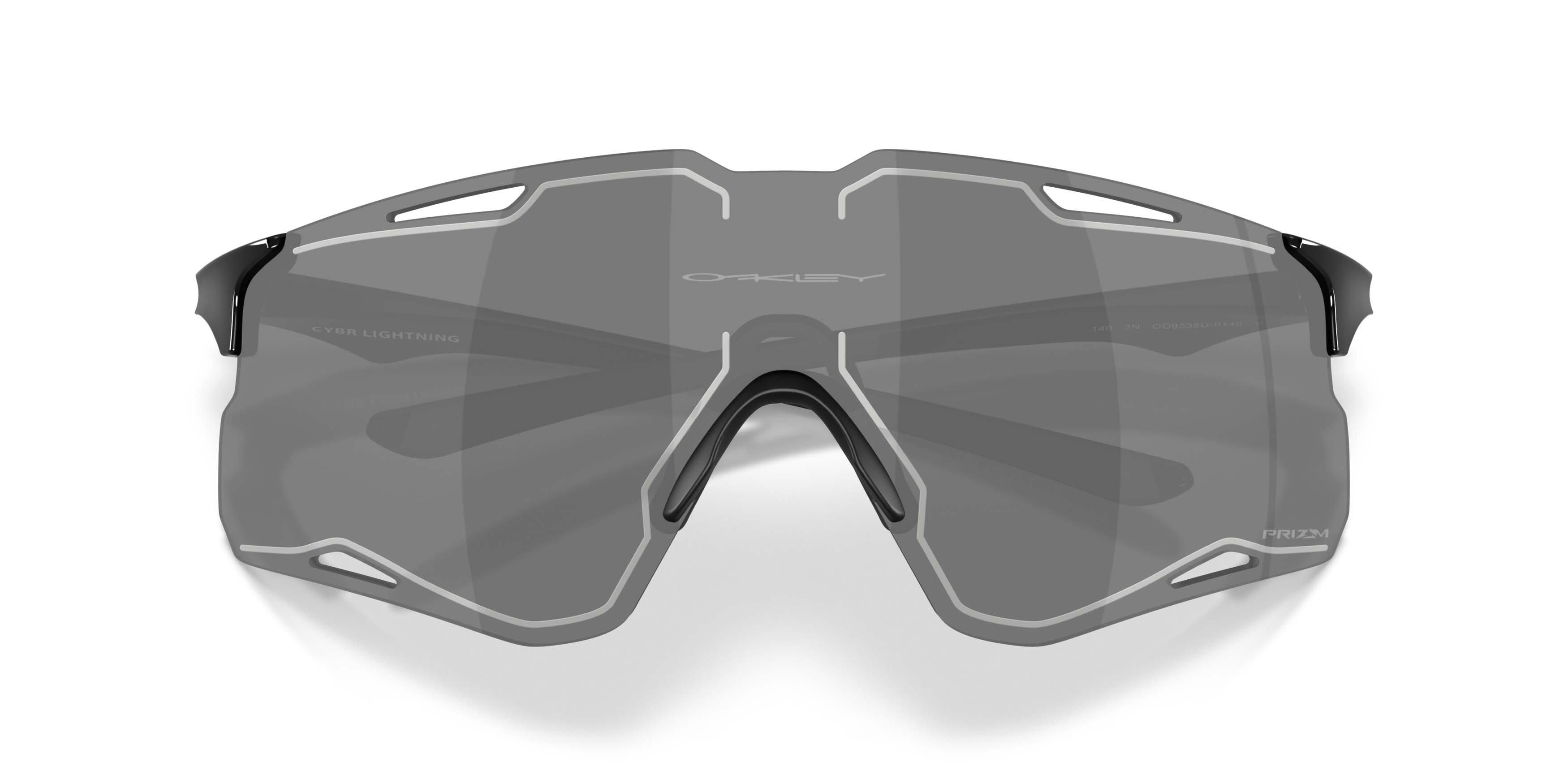 Oakley CYBR Lightning Prizm Black Sunglasses - Polished Black - BLACK