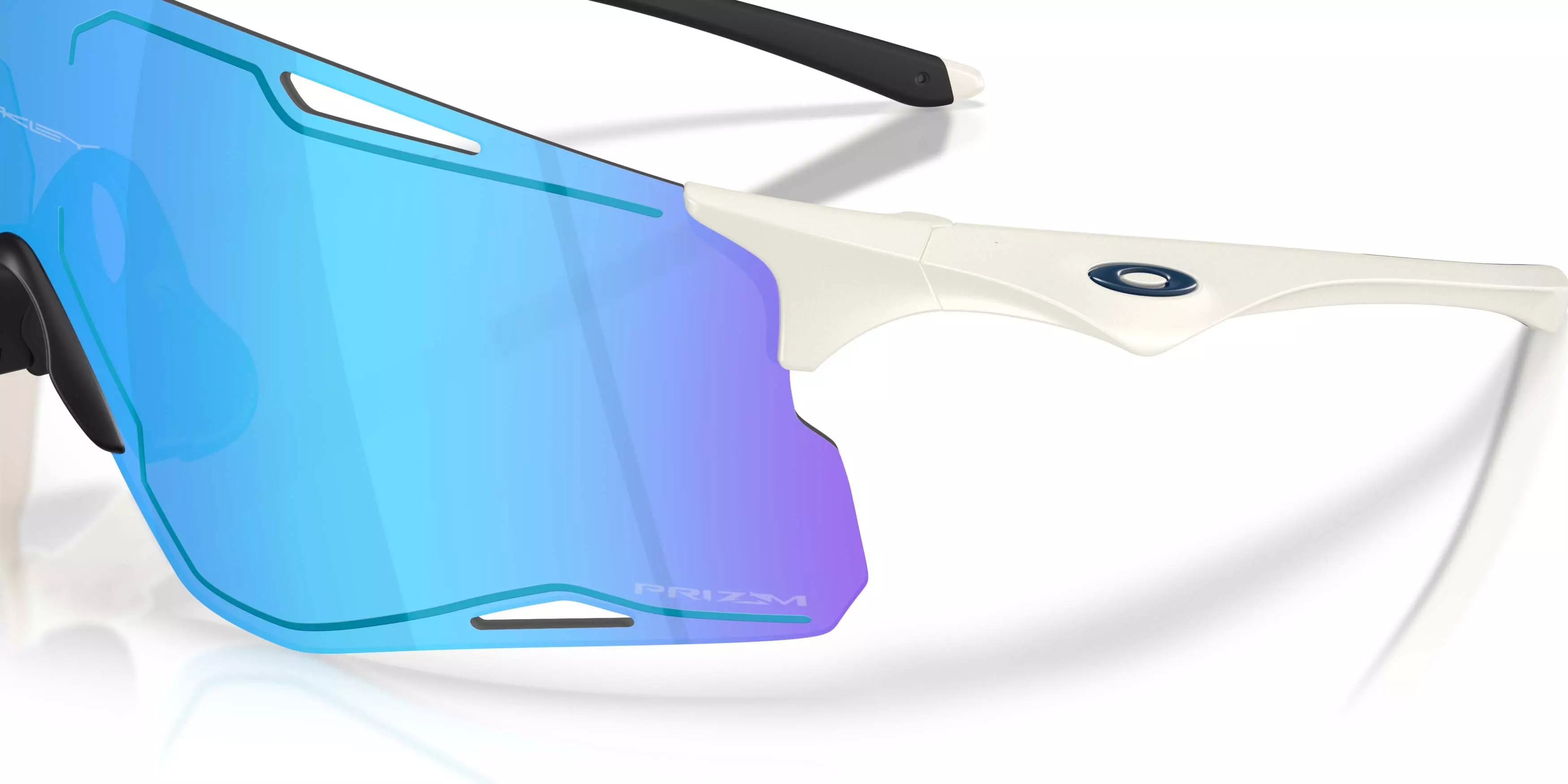 Oakley CYBR Lightning Prizm Sapphire Sunglasses - Matte Mist - GREY/BLUE