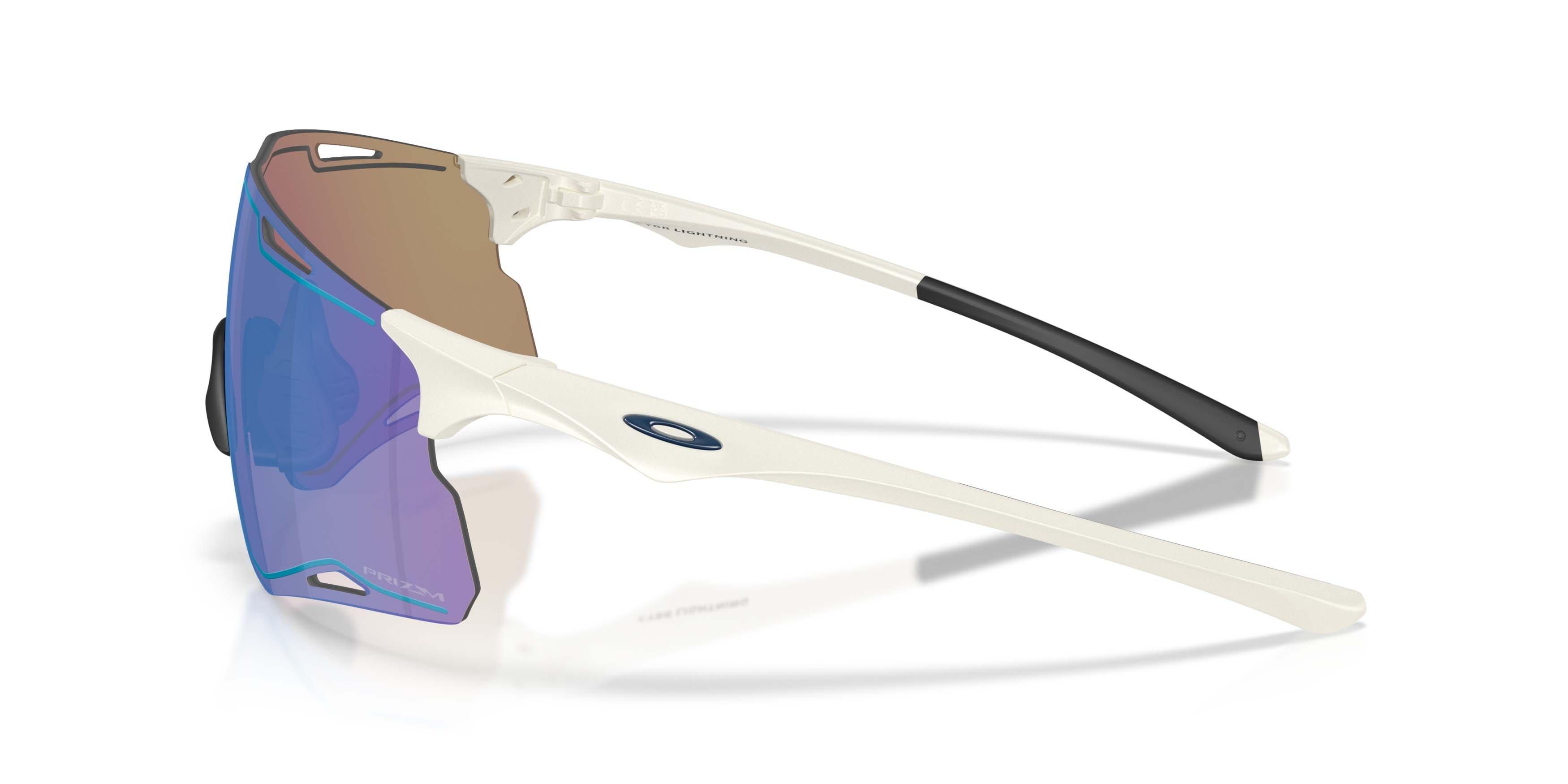 Oakley CYBR Lightning Prizm Sapphire Sunglasses - Matte Mist - GREY/BLUE