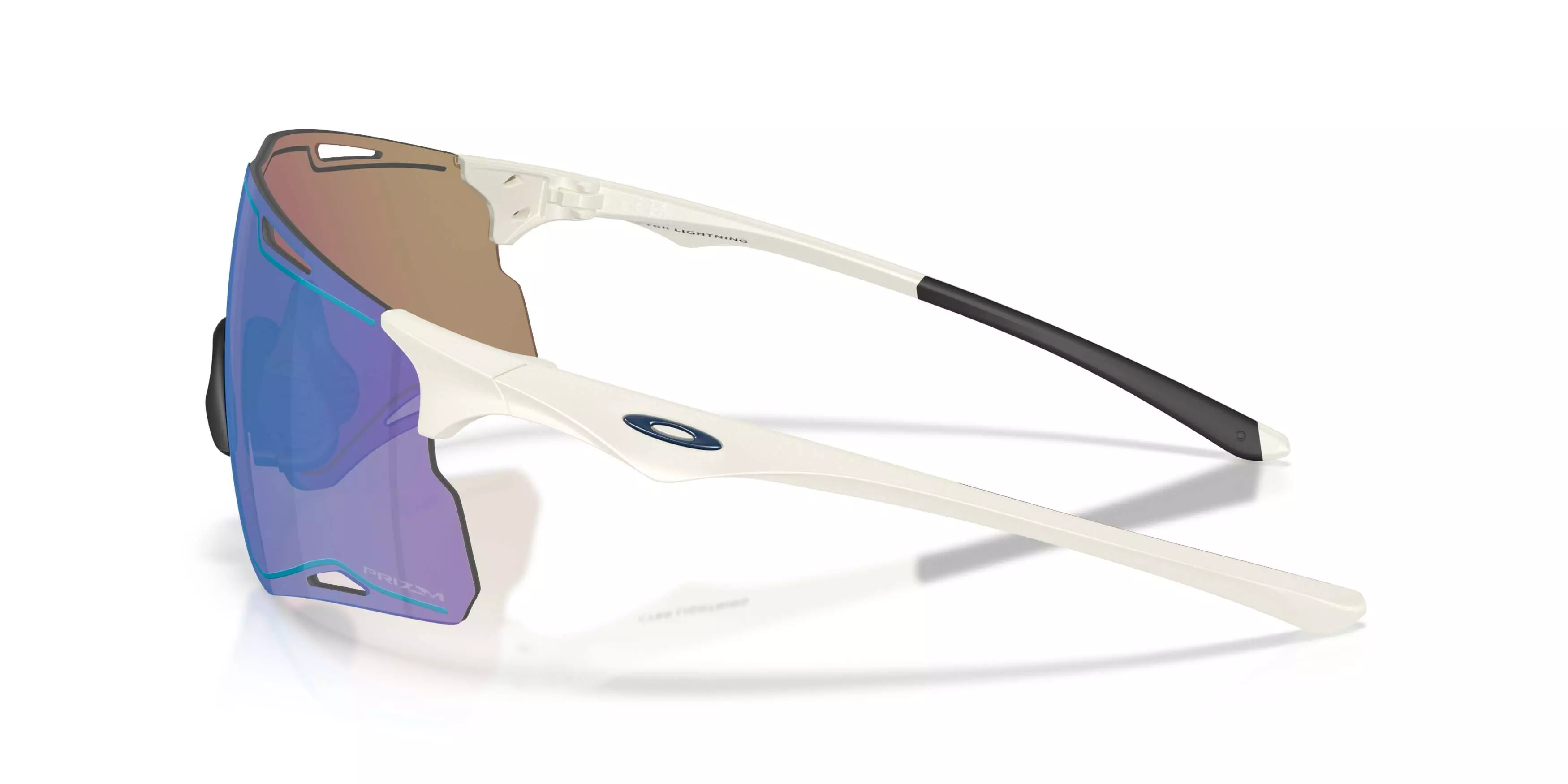 Oakley CYBR Lightning Prizm Sapphire Sunglasses - Matte Mist - GREY/BLUE