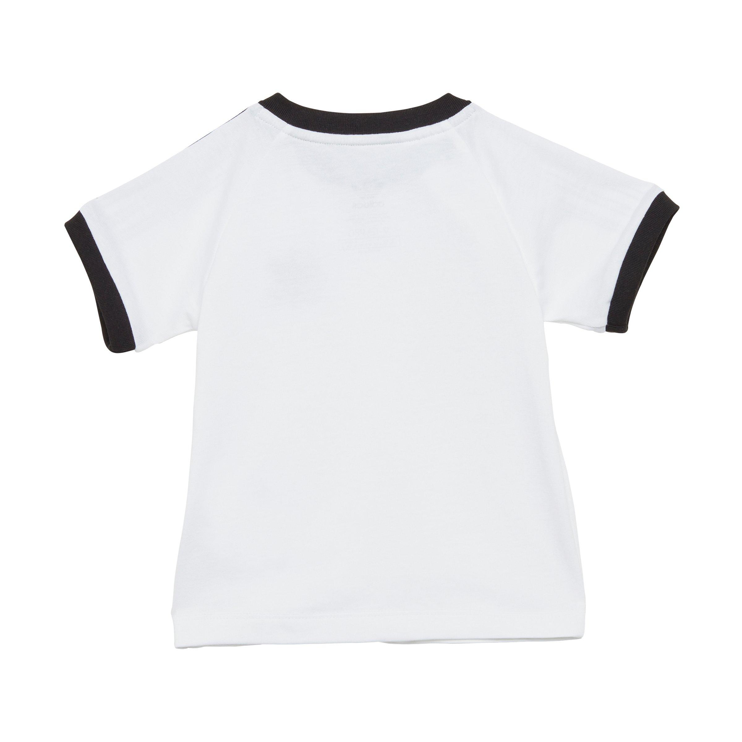 adidas Originals 3-Stripes Toddler Kids' White T-Shirt