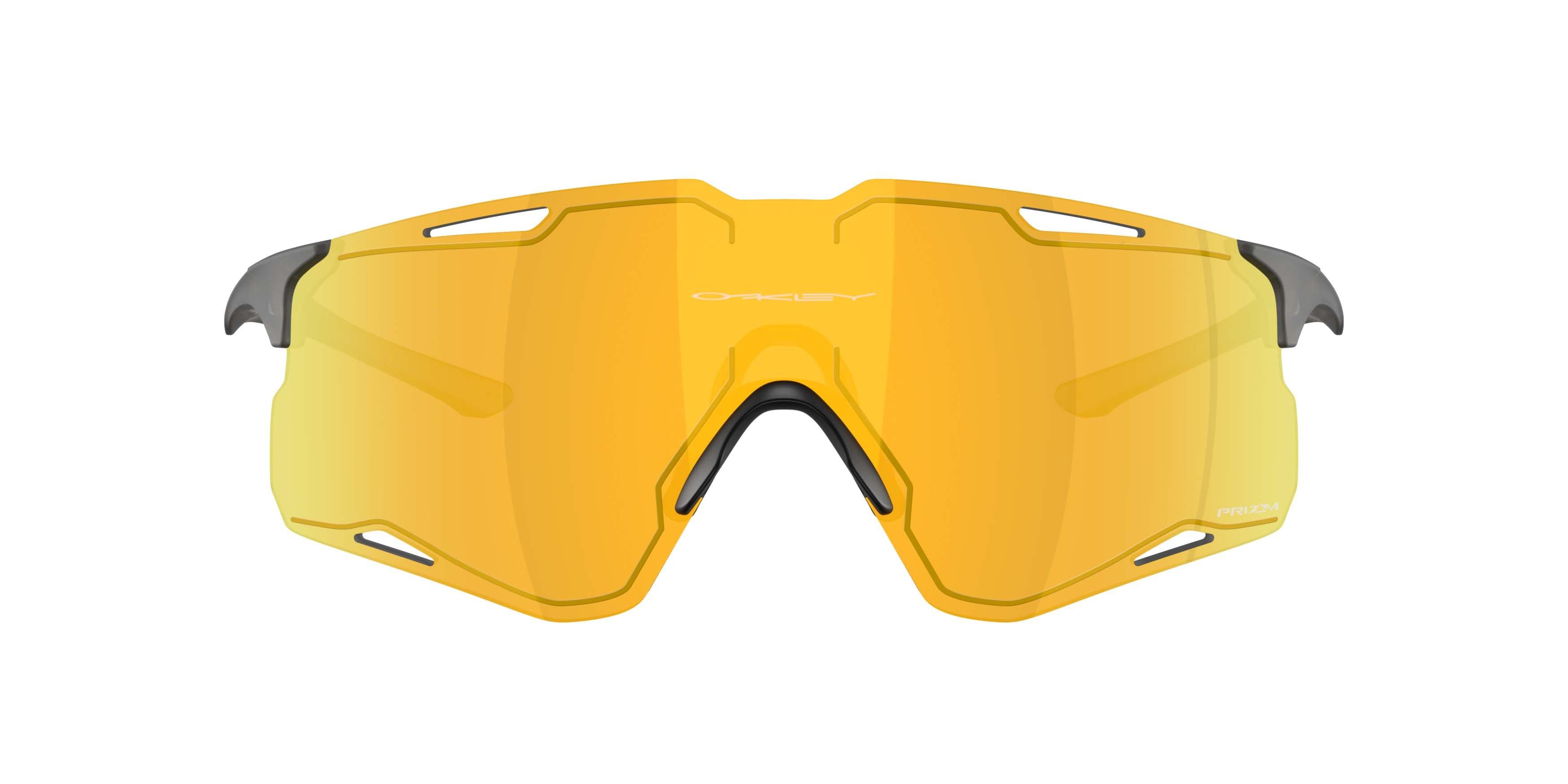 Oakley CYBR Lightning Prizm 24K Sunglasses - Matte Grey Smoke - GREY