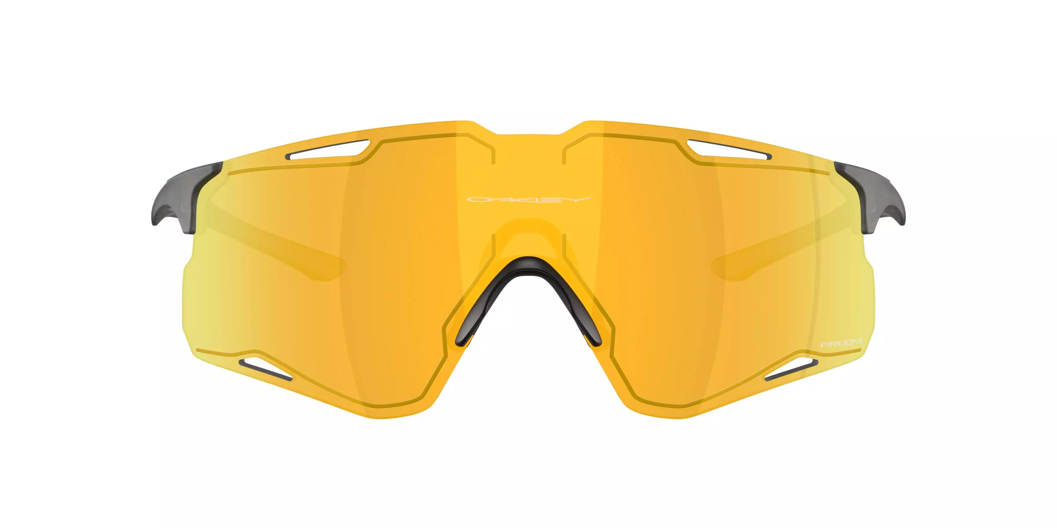 Oakley CYBR Lightning Prizm 24K Sunglasses - Matte Grey Smoke - GREY
