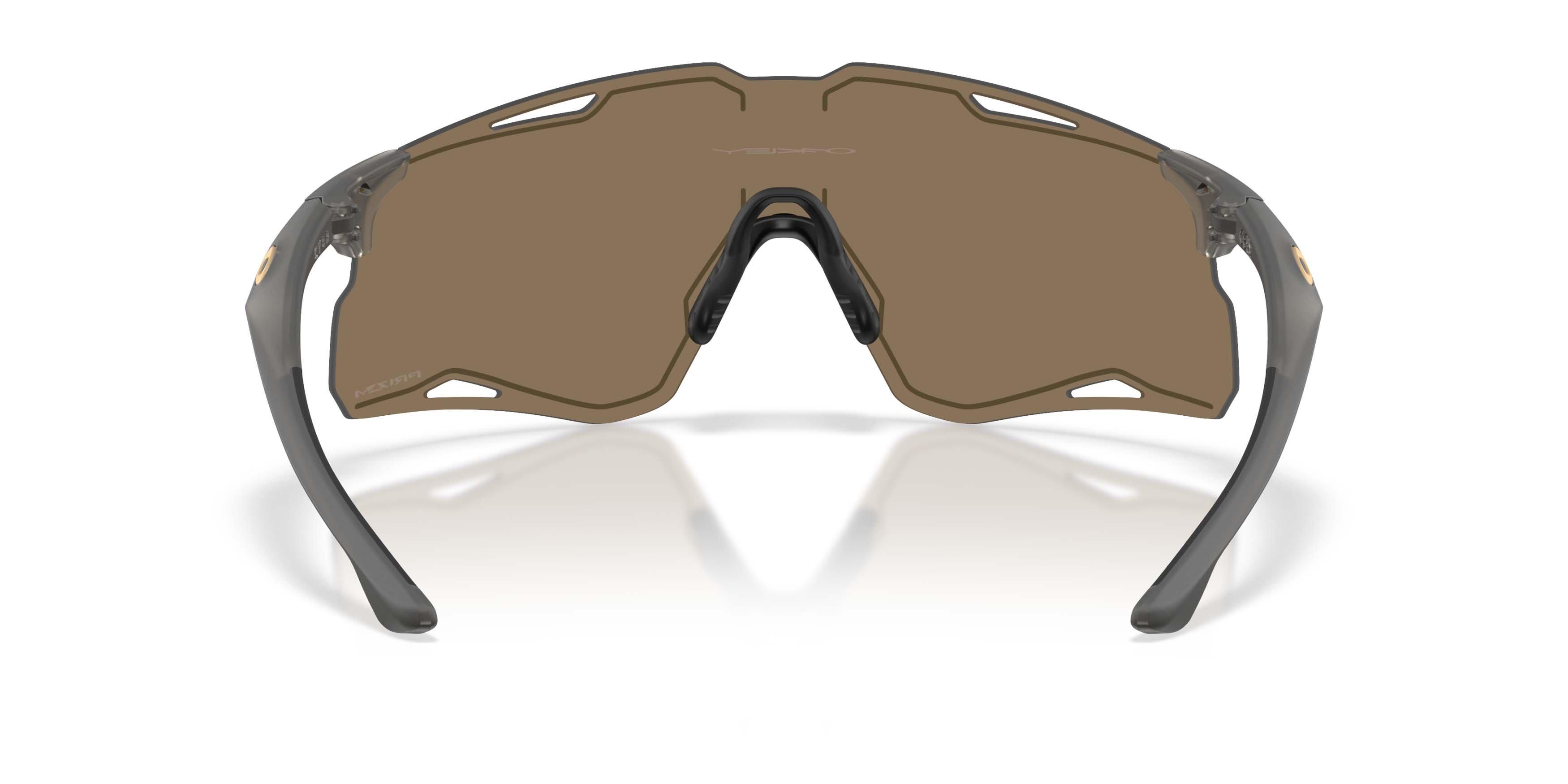 Oakley CYBR Lightning Prizm 24K Sunglasses - Matte Grey Smoke - GREY