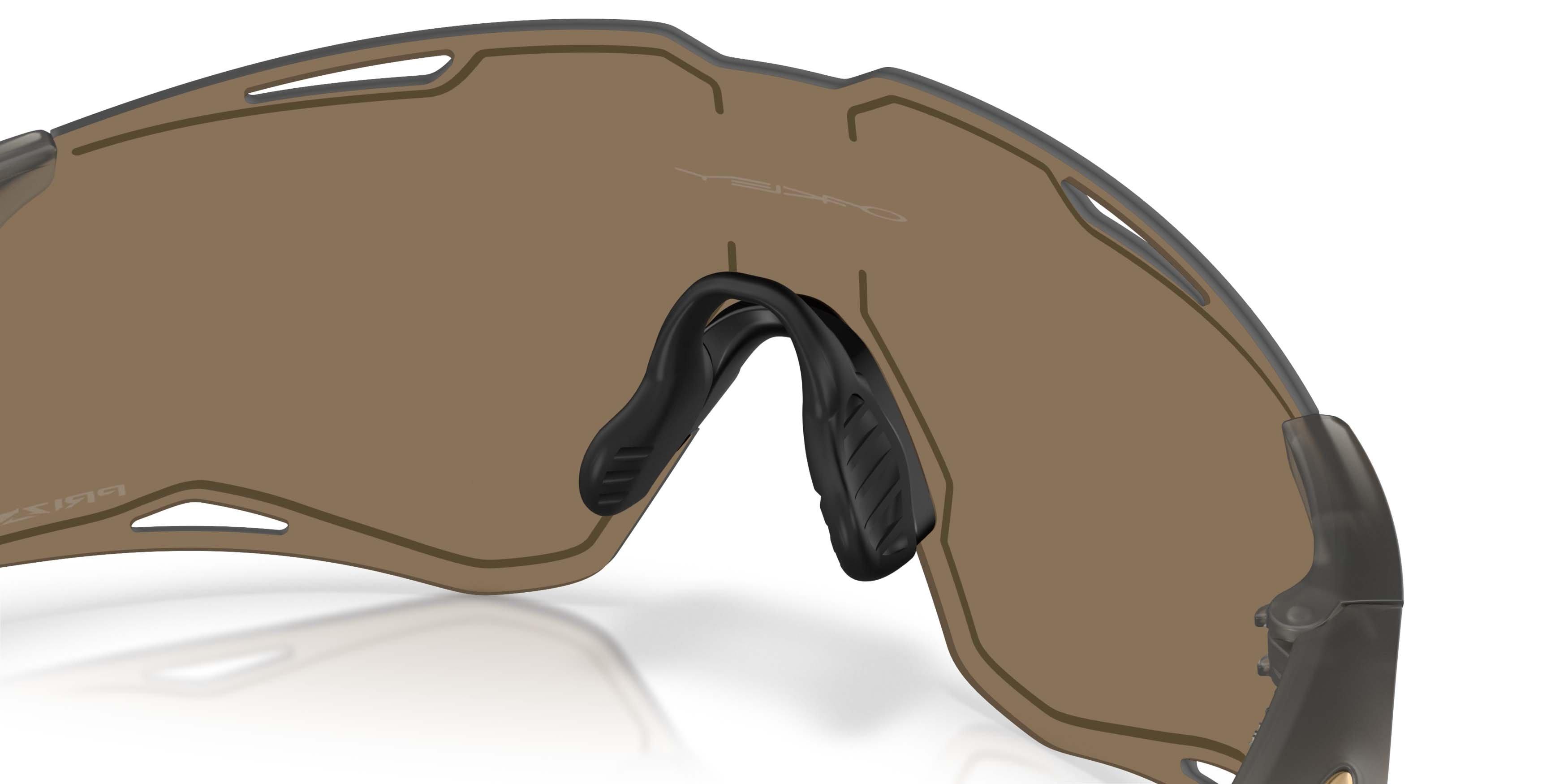 Oakley CYBR Lightning Prizm 24K Sunglasses - Matte Grey Smoke - GREY